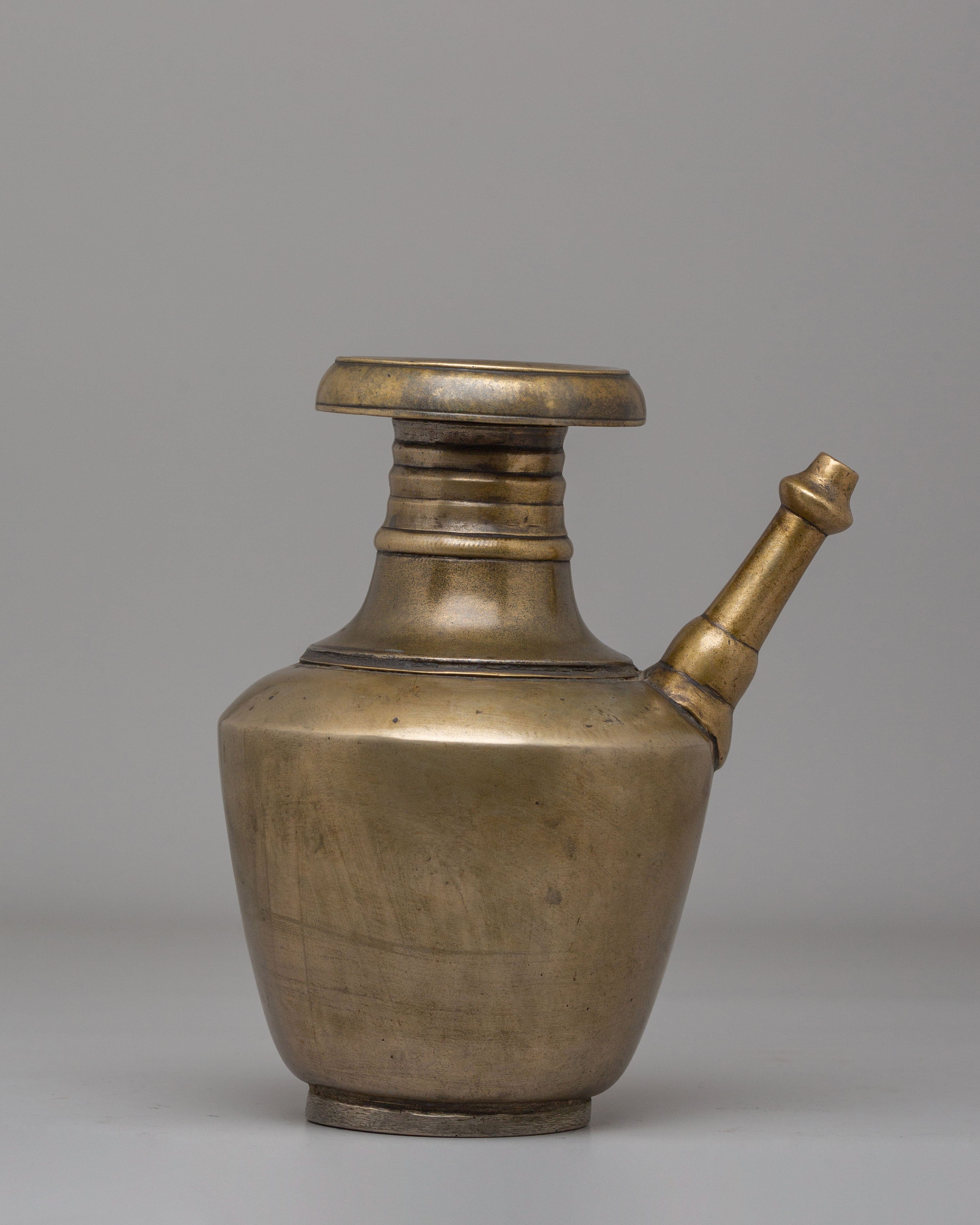 Himalayan Altar Karuwa | Traditional Ritual Water Vessel