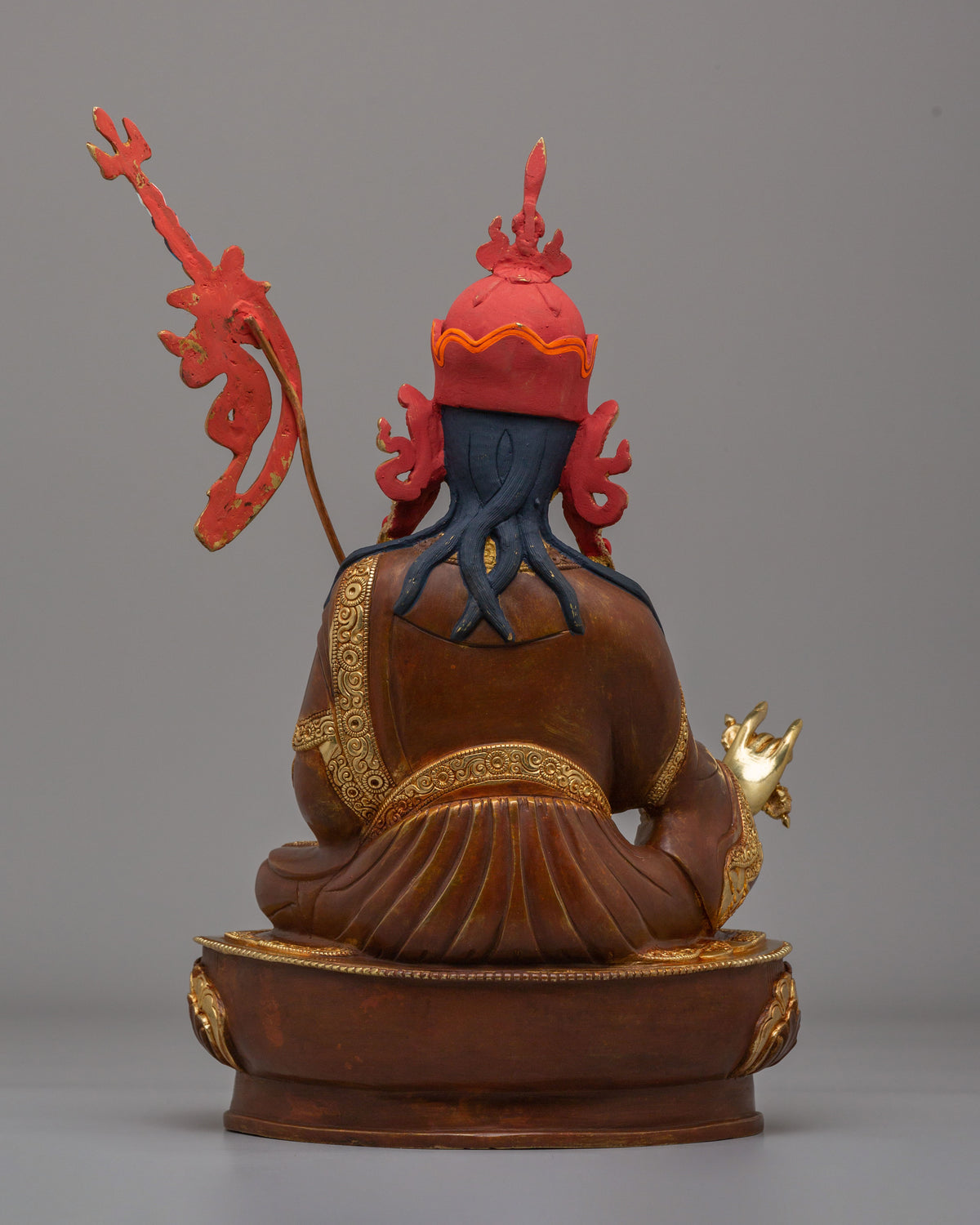 Spiritual Tibetan Guru Rinpoche Figurine | Symbol of Vajrayana Wisdom, Protection