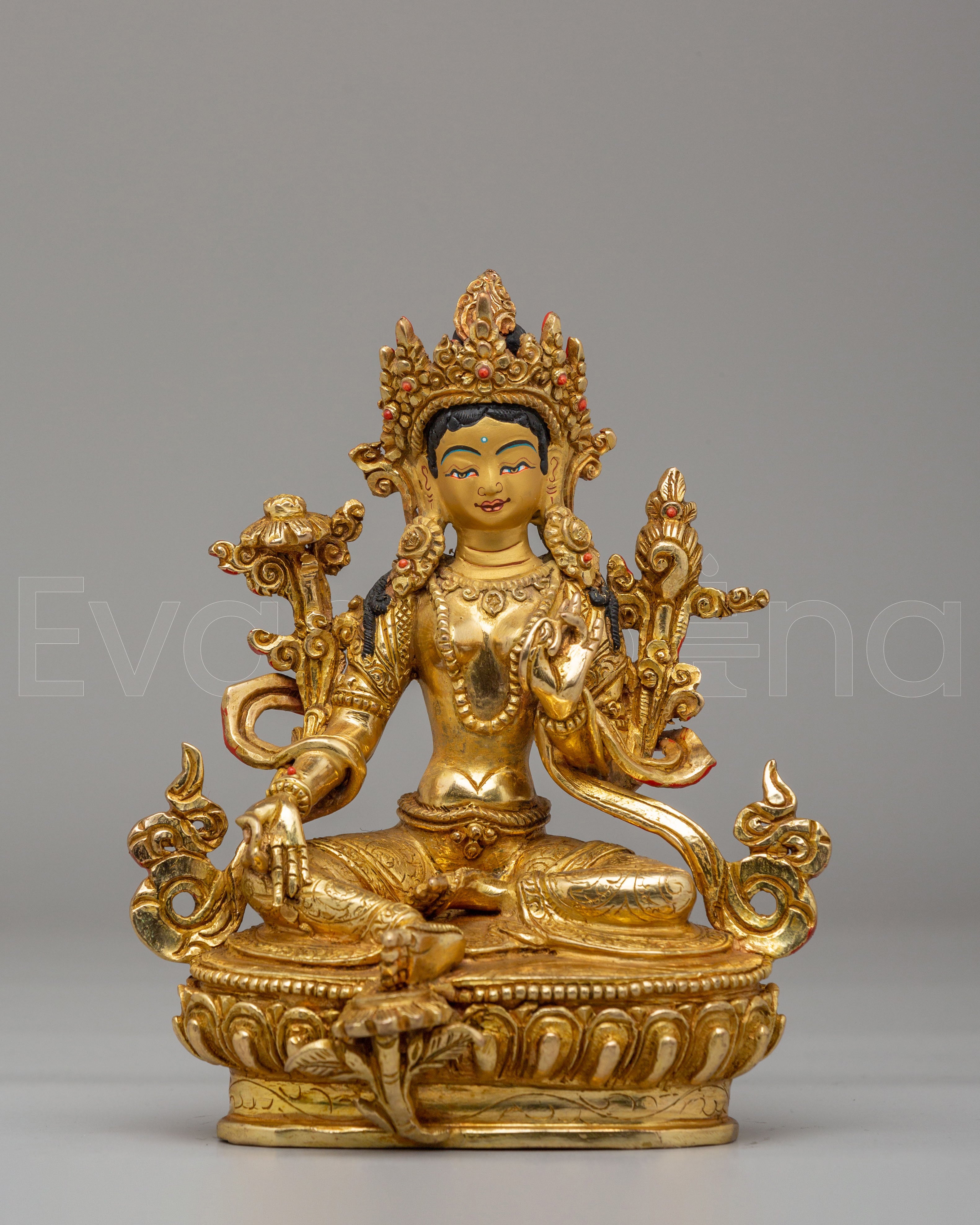 Green Tara Statue for Compassion 
