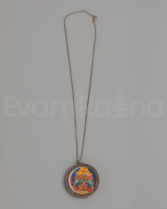 Tibetan Zashi Lhamo Locket