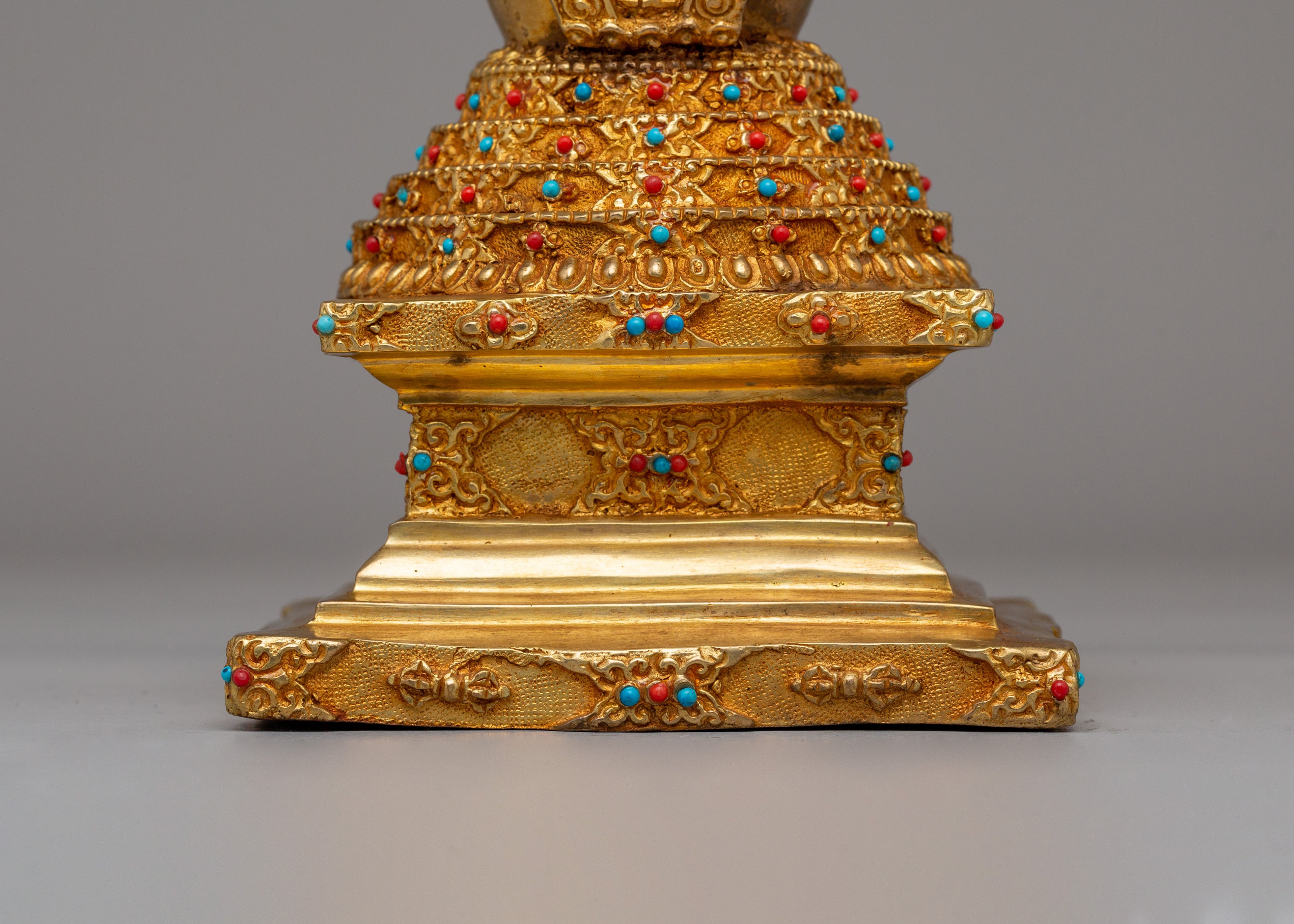 Ritual Altar Lotus Blossom Stupa | Symbol of Enlightenment