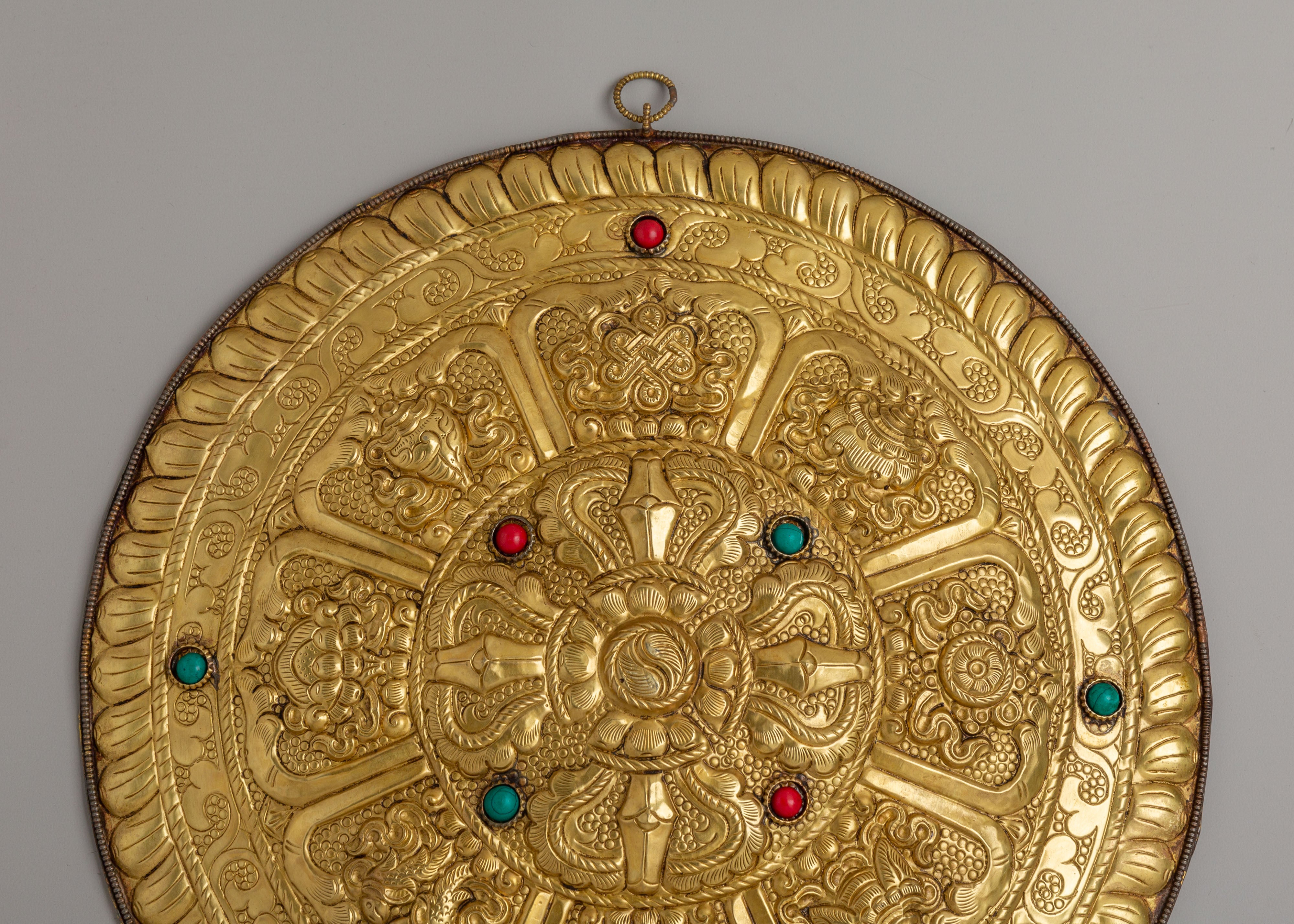 Mandala Wall Hanging For Decor | Handcrafted Tibetan Artwork
