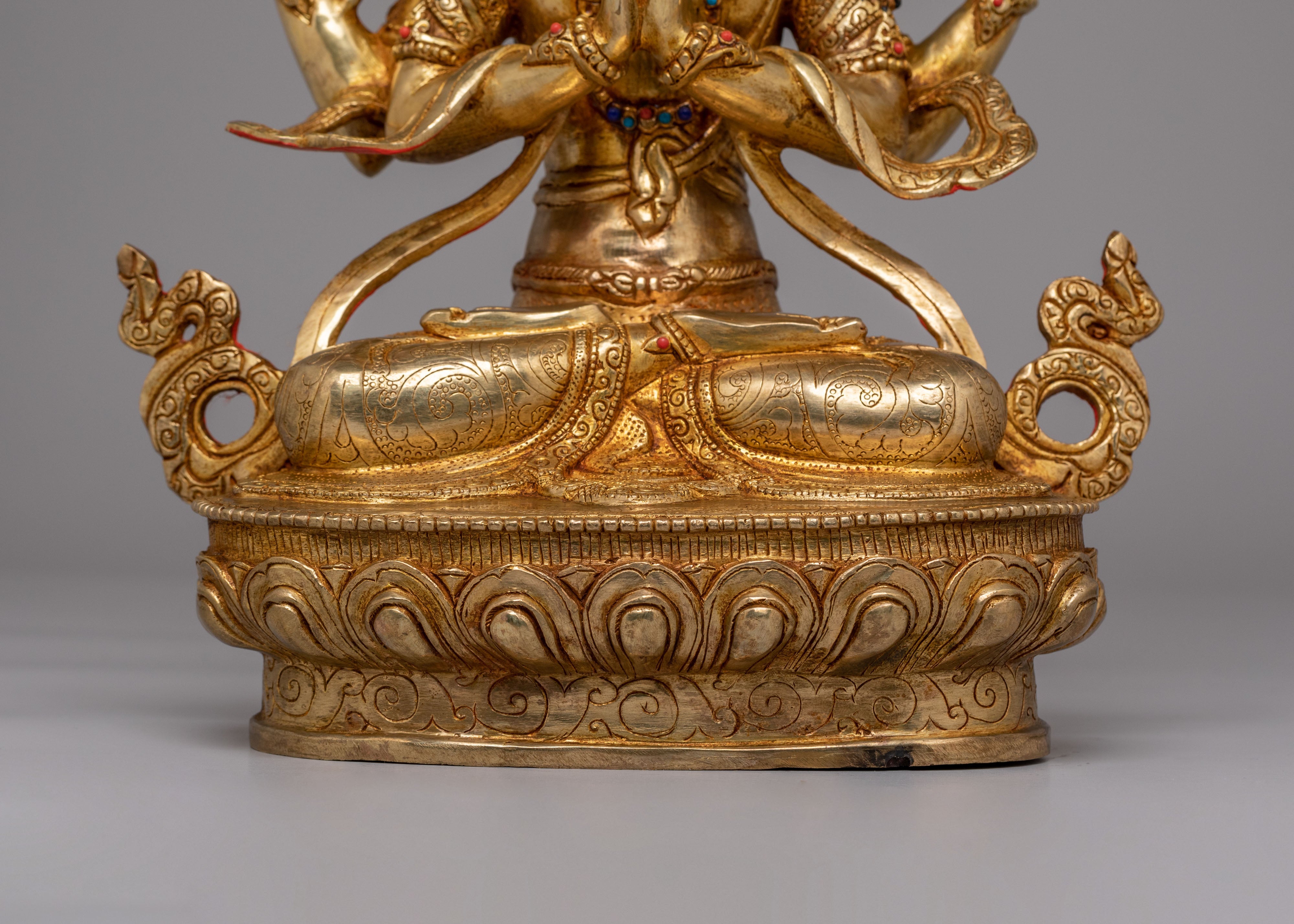 Handcrafted Avalokiteshvara Sculpture | Bodhisattva of Compassion