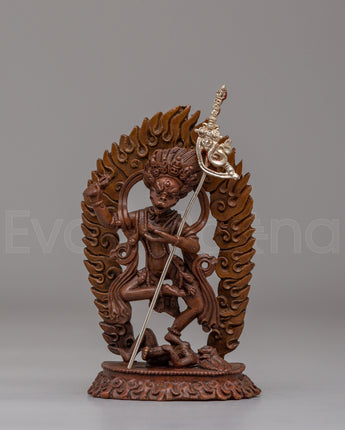 Simhamukha Statue for Sacred Altar