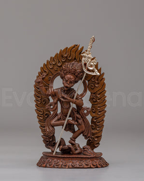 Simhamukha Statue for Sacred Altar