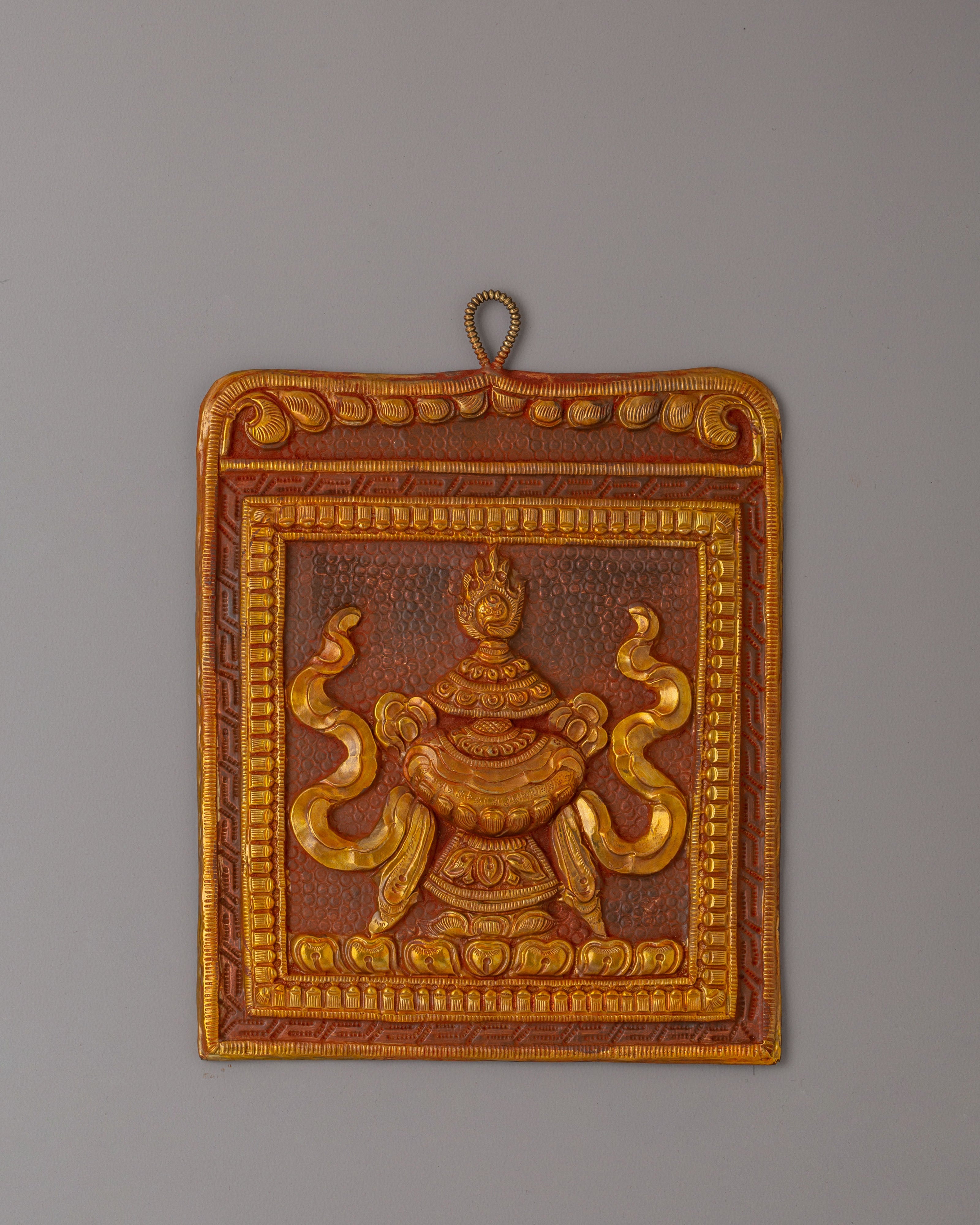 Eight Auspicious Symbols Locket | Symbolic Jewelry for Blessings