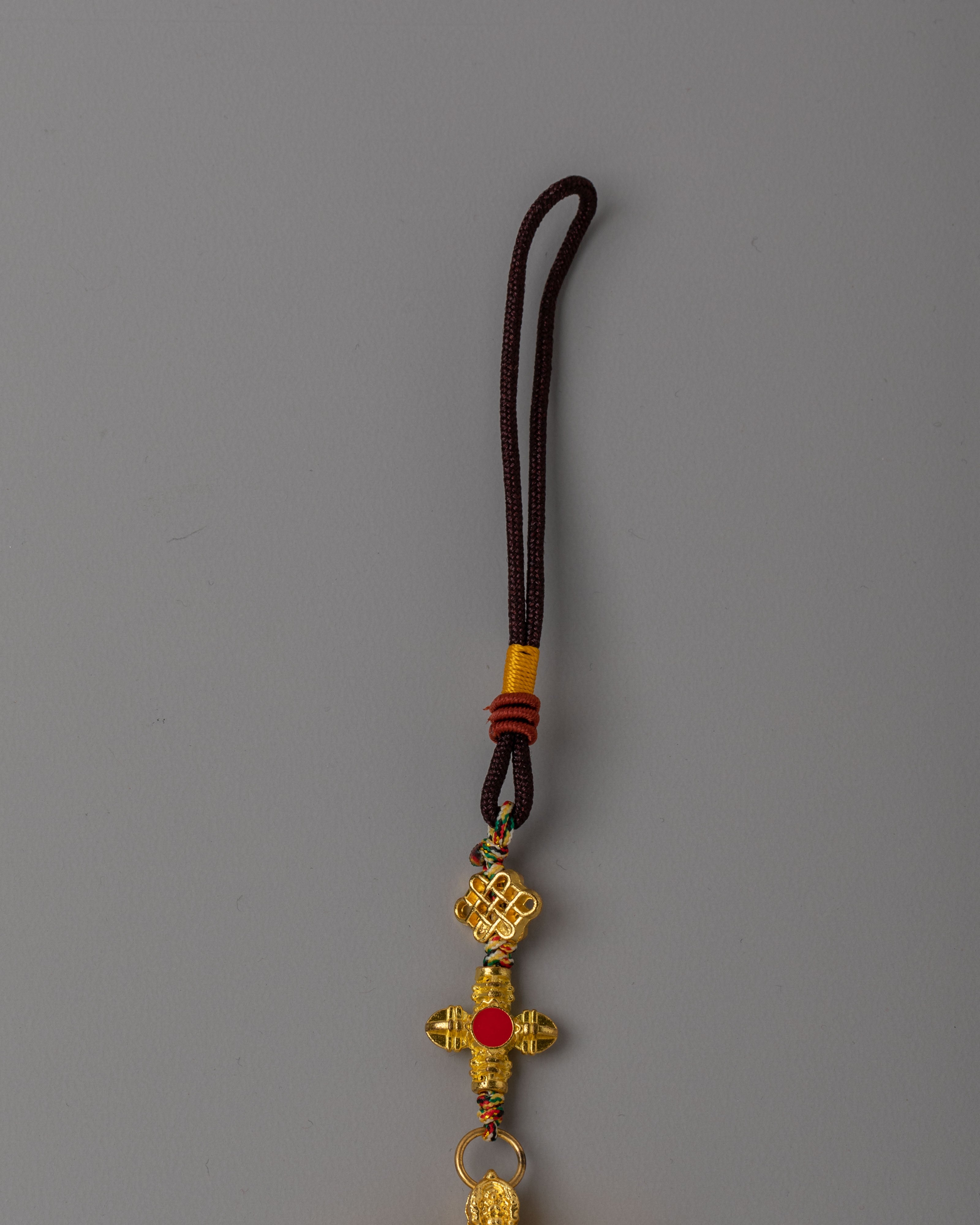 Sacred Dzambhala Pendant | Tibetan Buddhist Wealth Deity Artwork