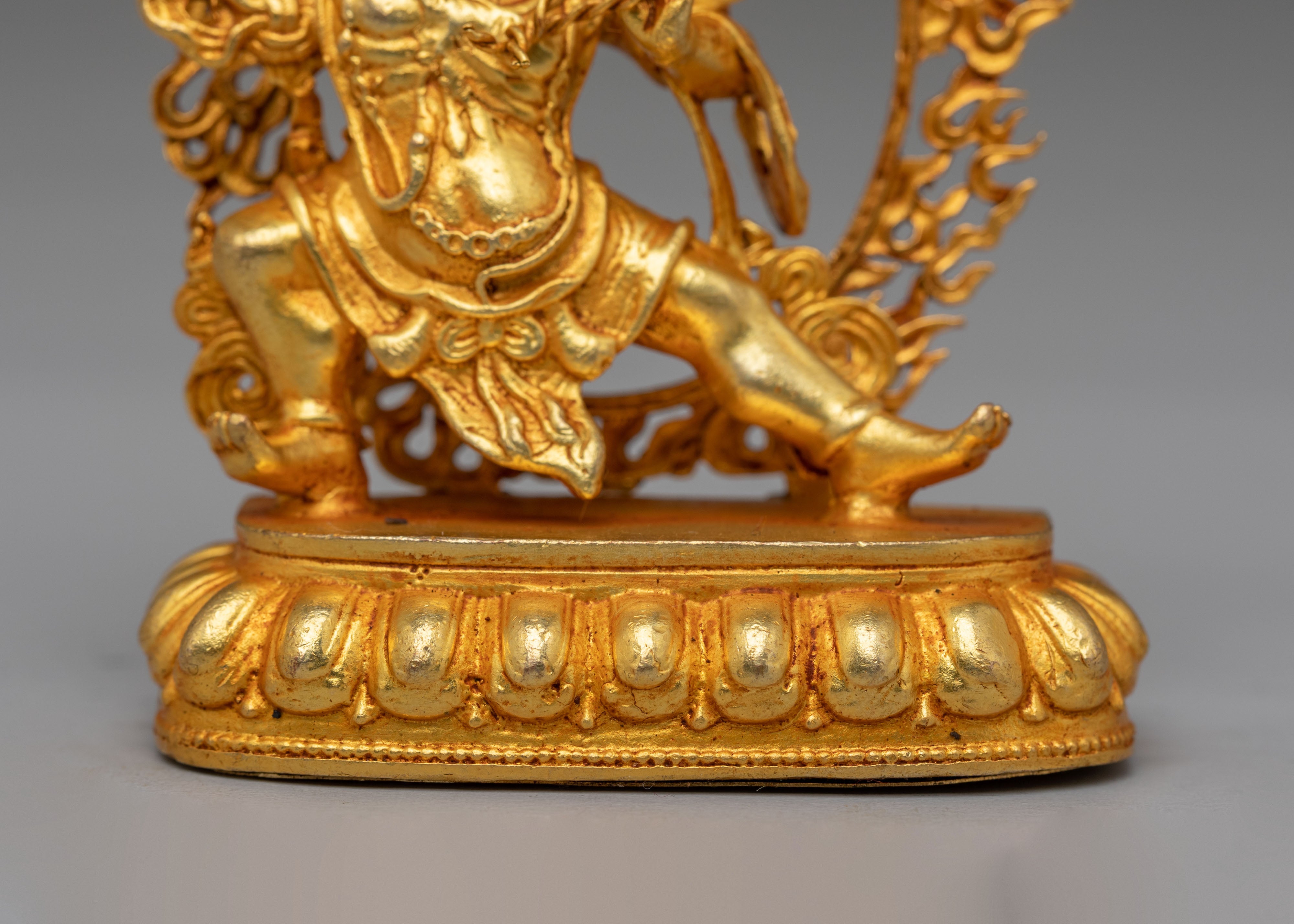 Sacred Vajrapani Bodhisattva Statue | Protector Deity Sculpture