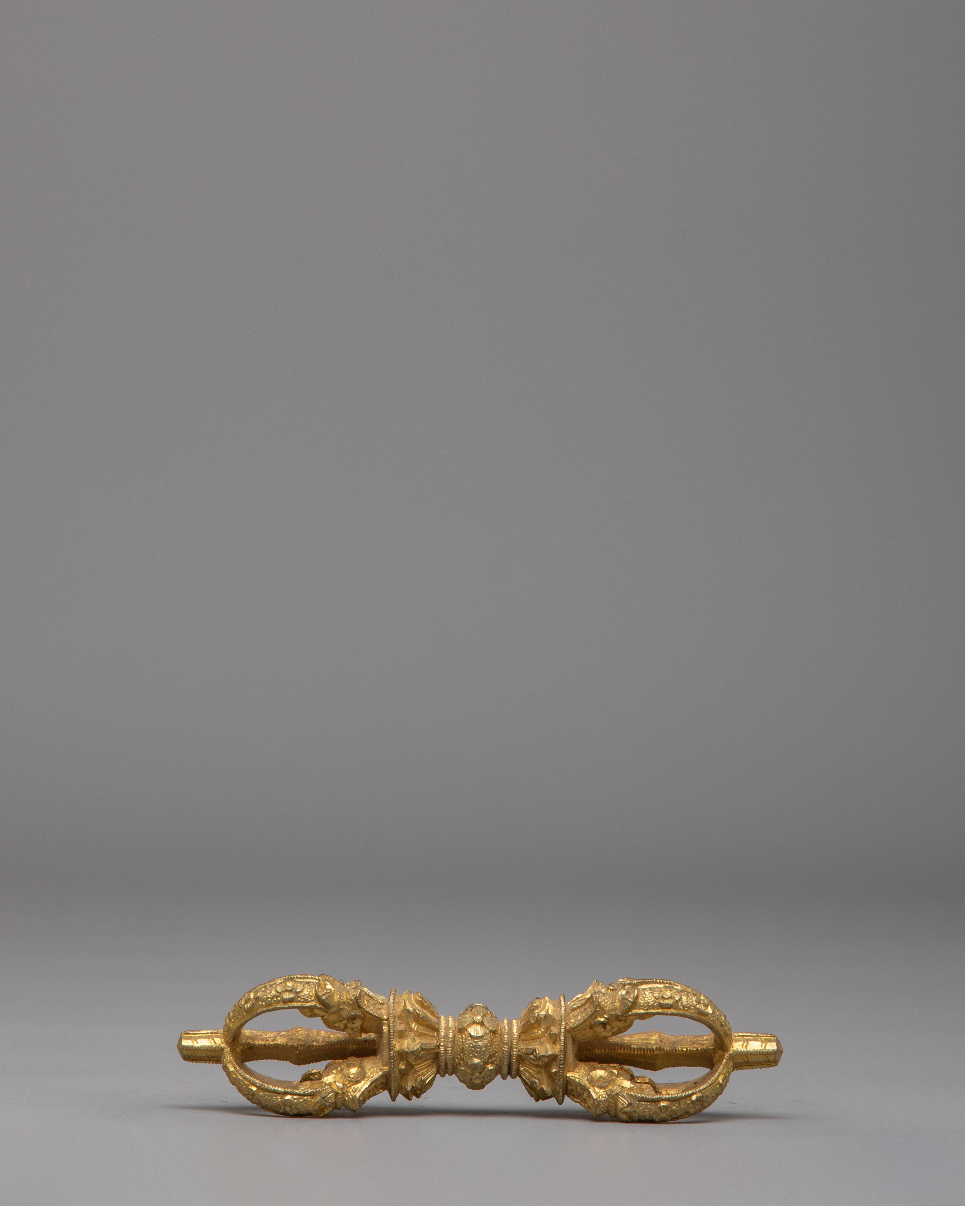 Buddhist Altar Vajra & Bell Set | Handcrafted Ritual Tools for Meditation