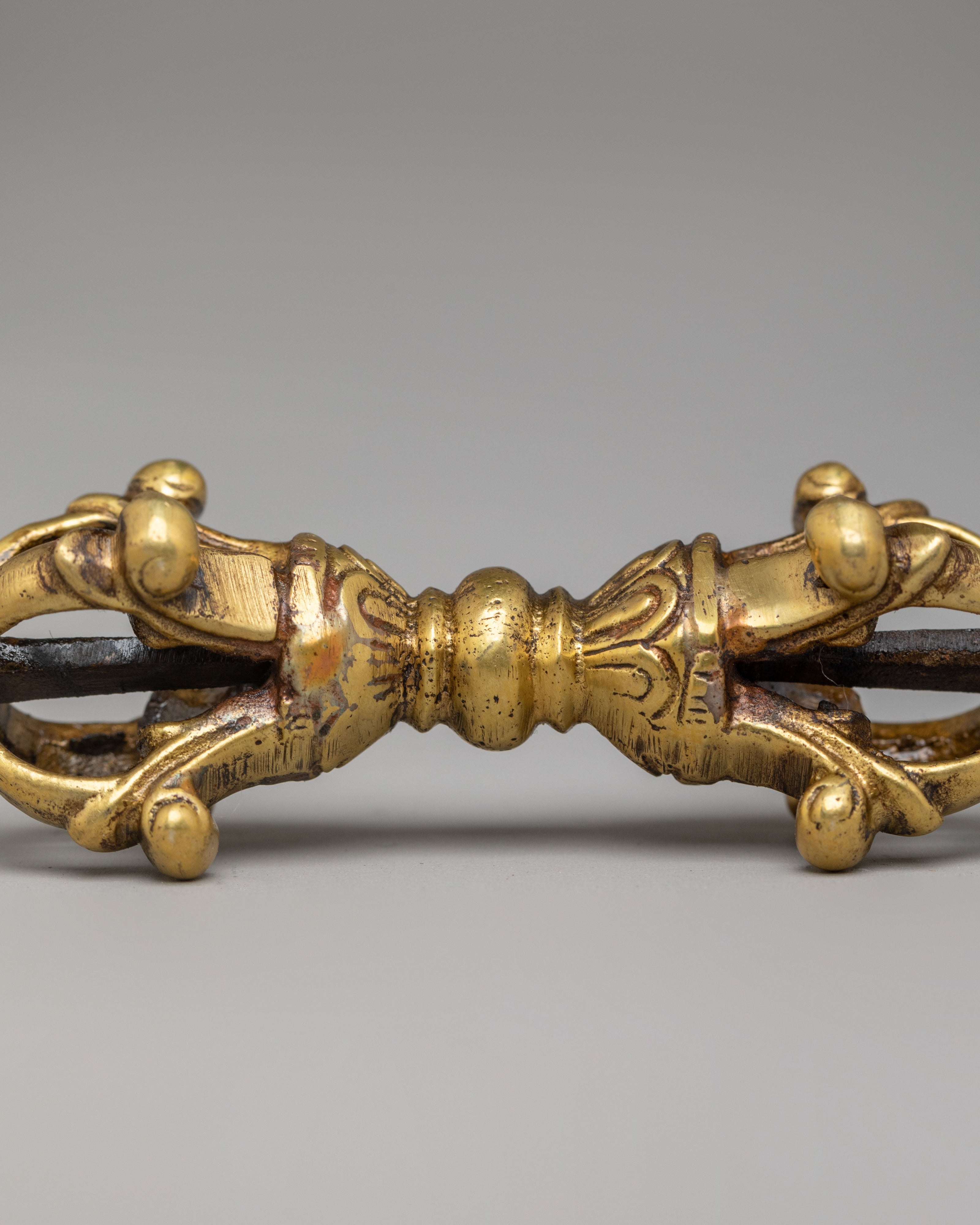 Himalayan Altar Vajra | Buddhist Ritual Tool for Protection &amp; Meditation