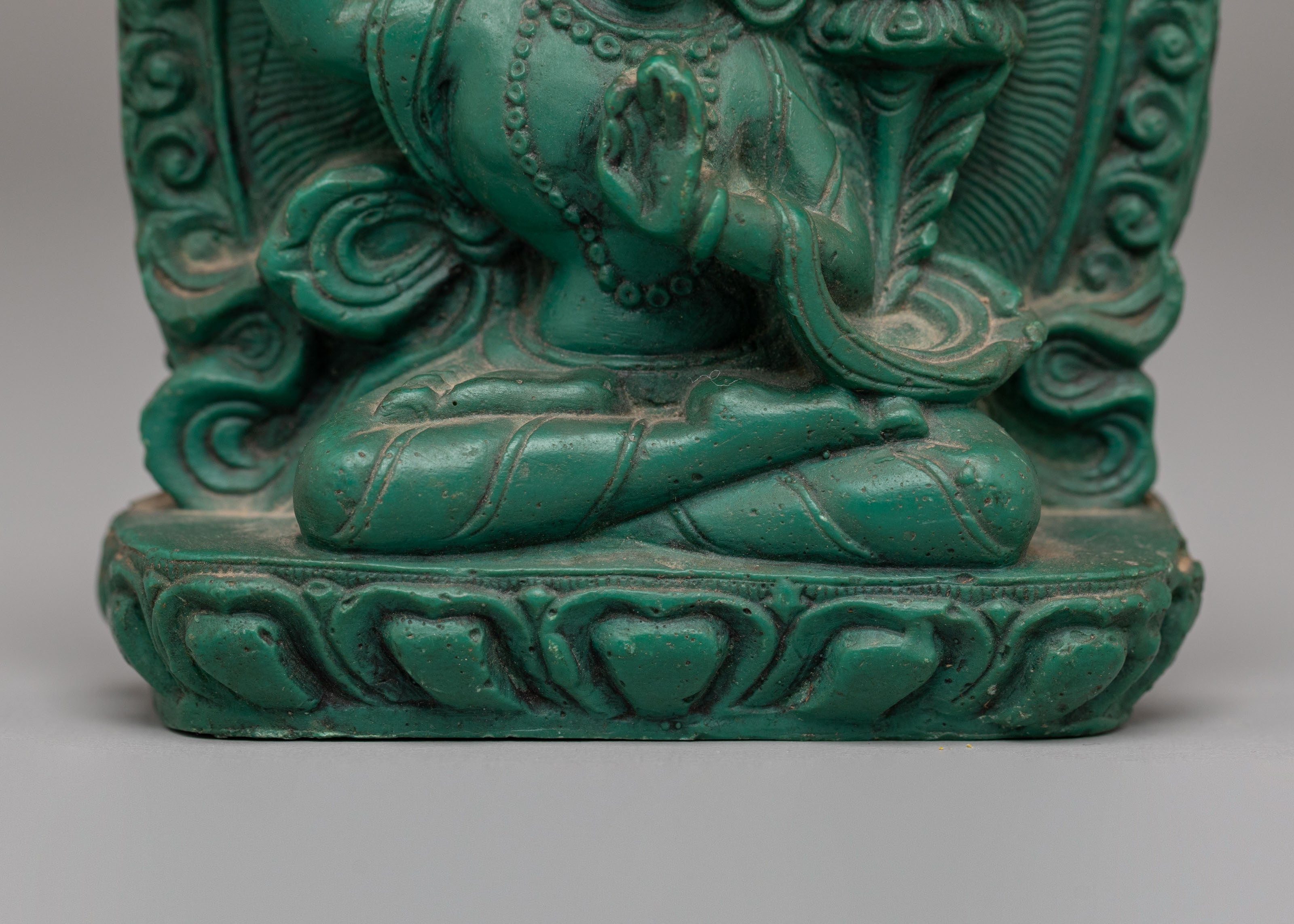 Traditional Manjushri Altar Sculpture | Statue for Wisdom