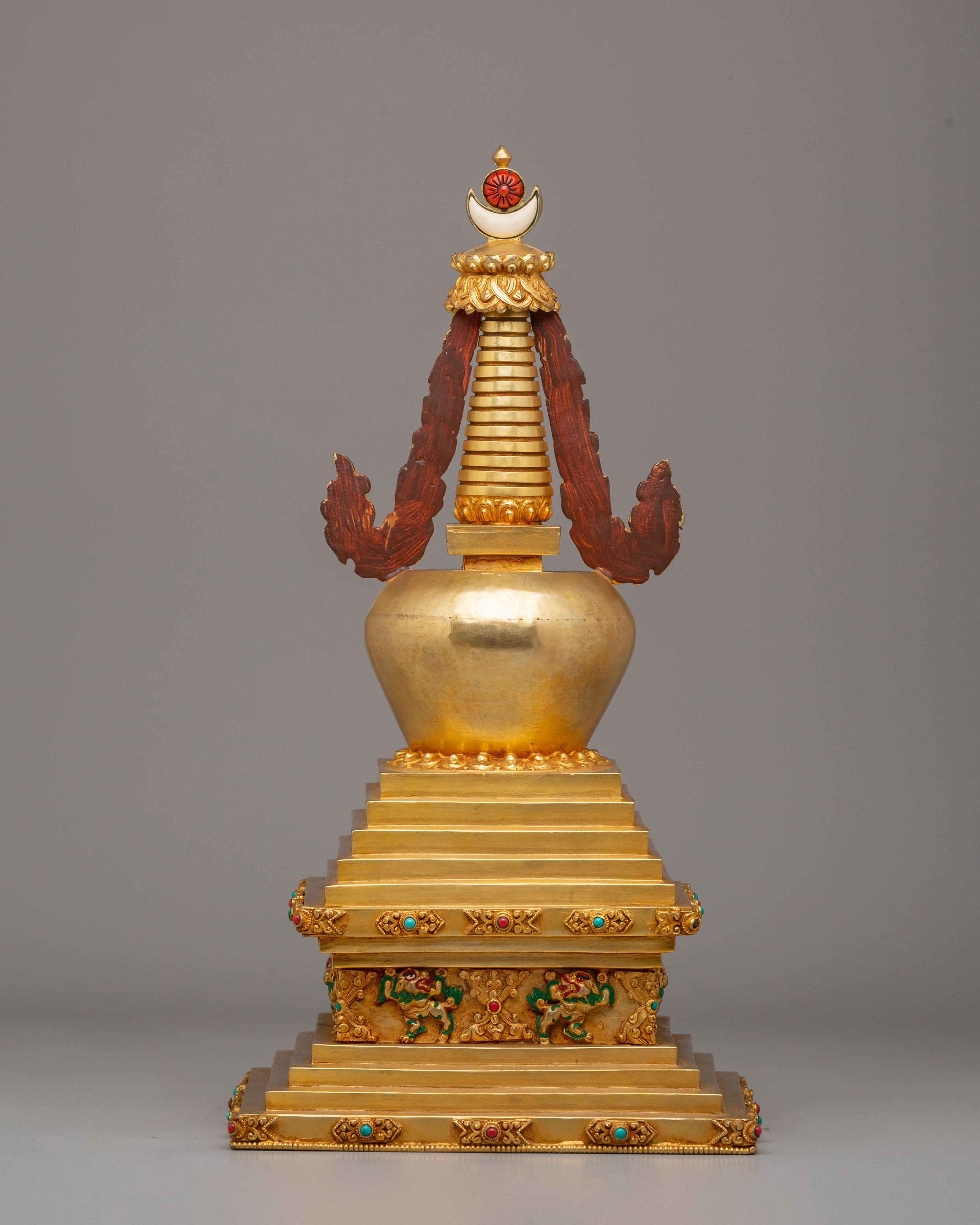 Sacred Buddhist Enlightenment Stupa | Symbol of Spiritual Awakening