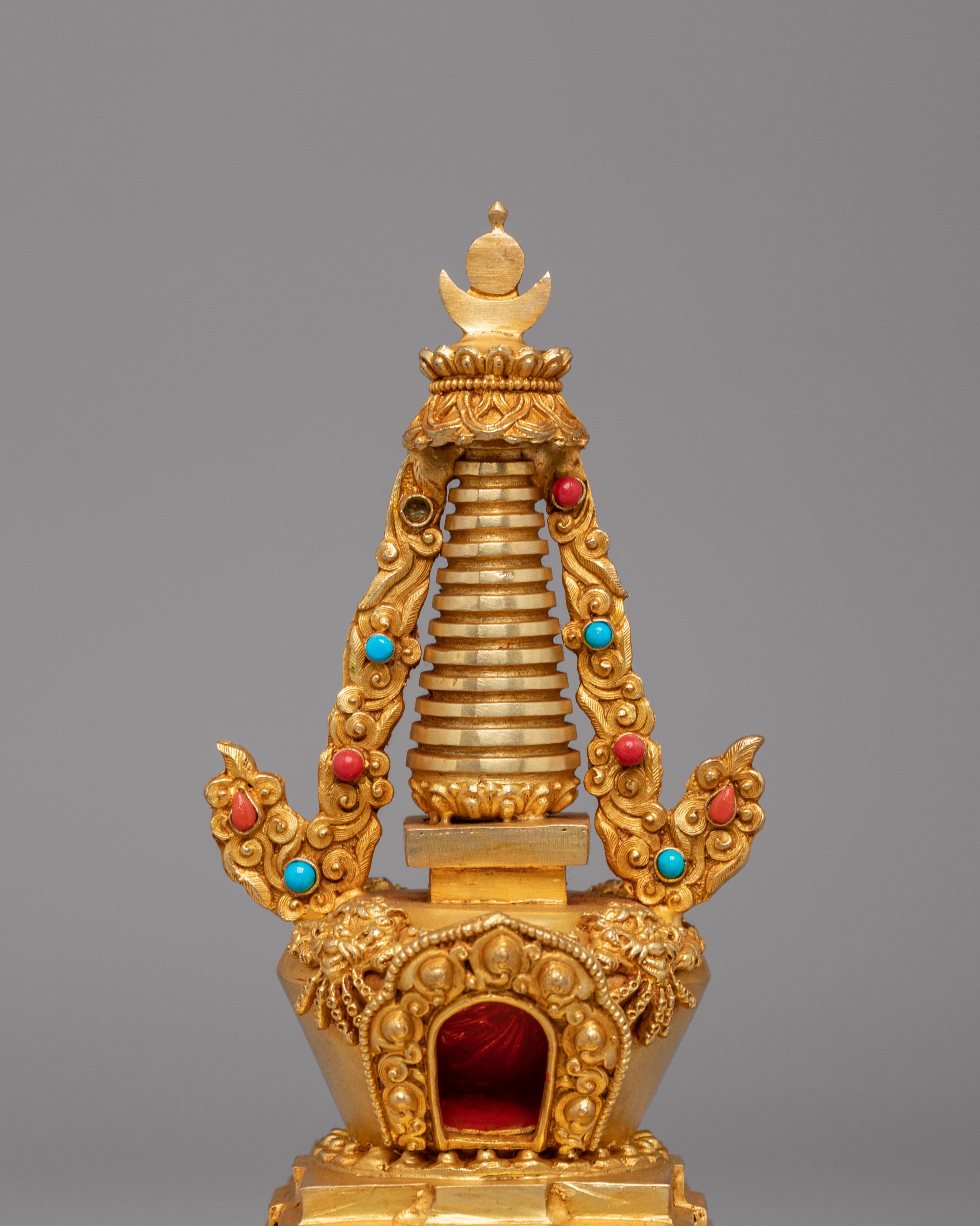 Vajrayana Altar Great Miracles Stupa | A Sacred Symbol of Enlightenment