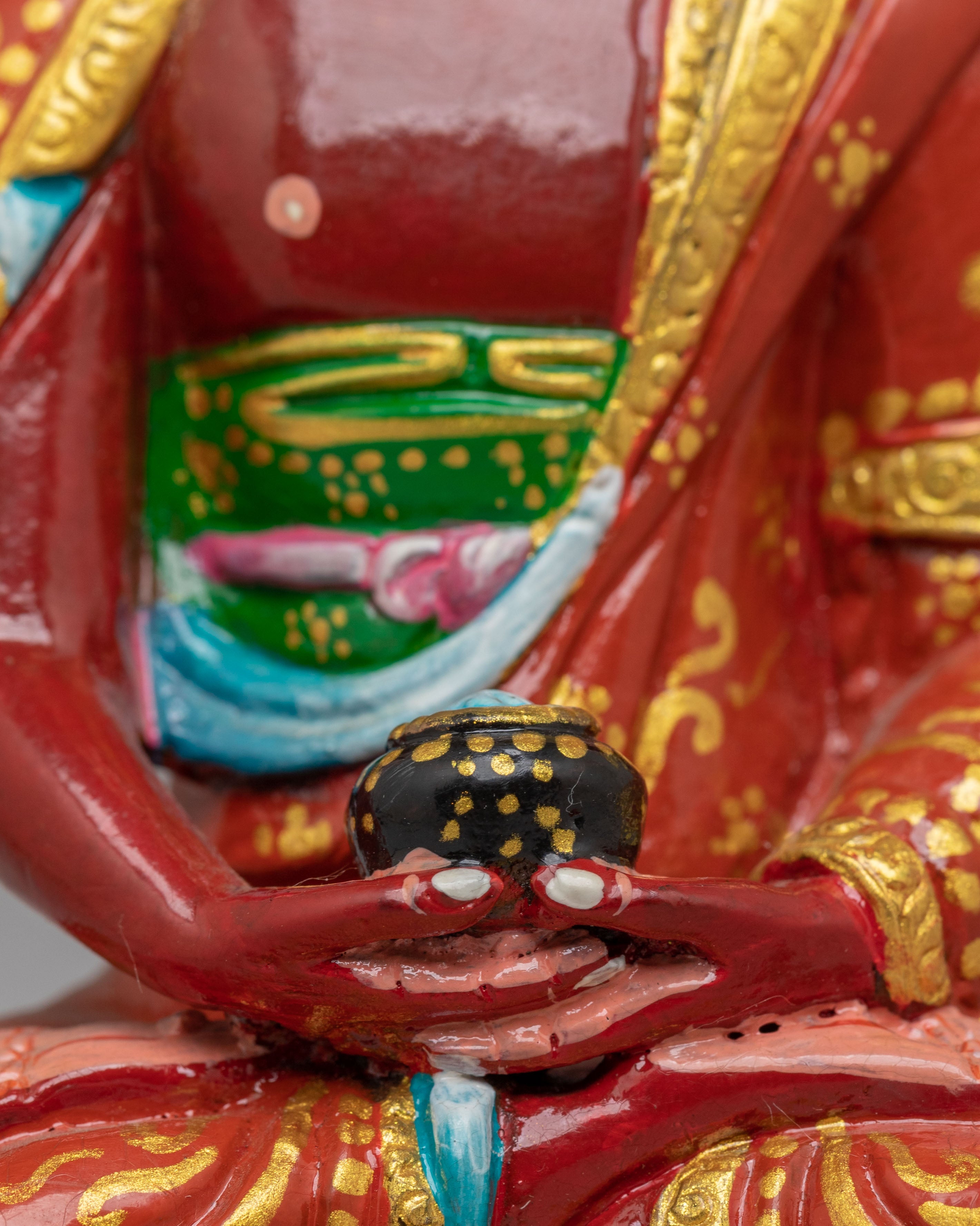 Handmade Three Buddha Set | Shakyamuni, Medicine, and Amitabha Buddhas