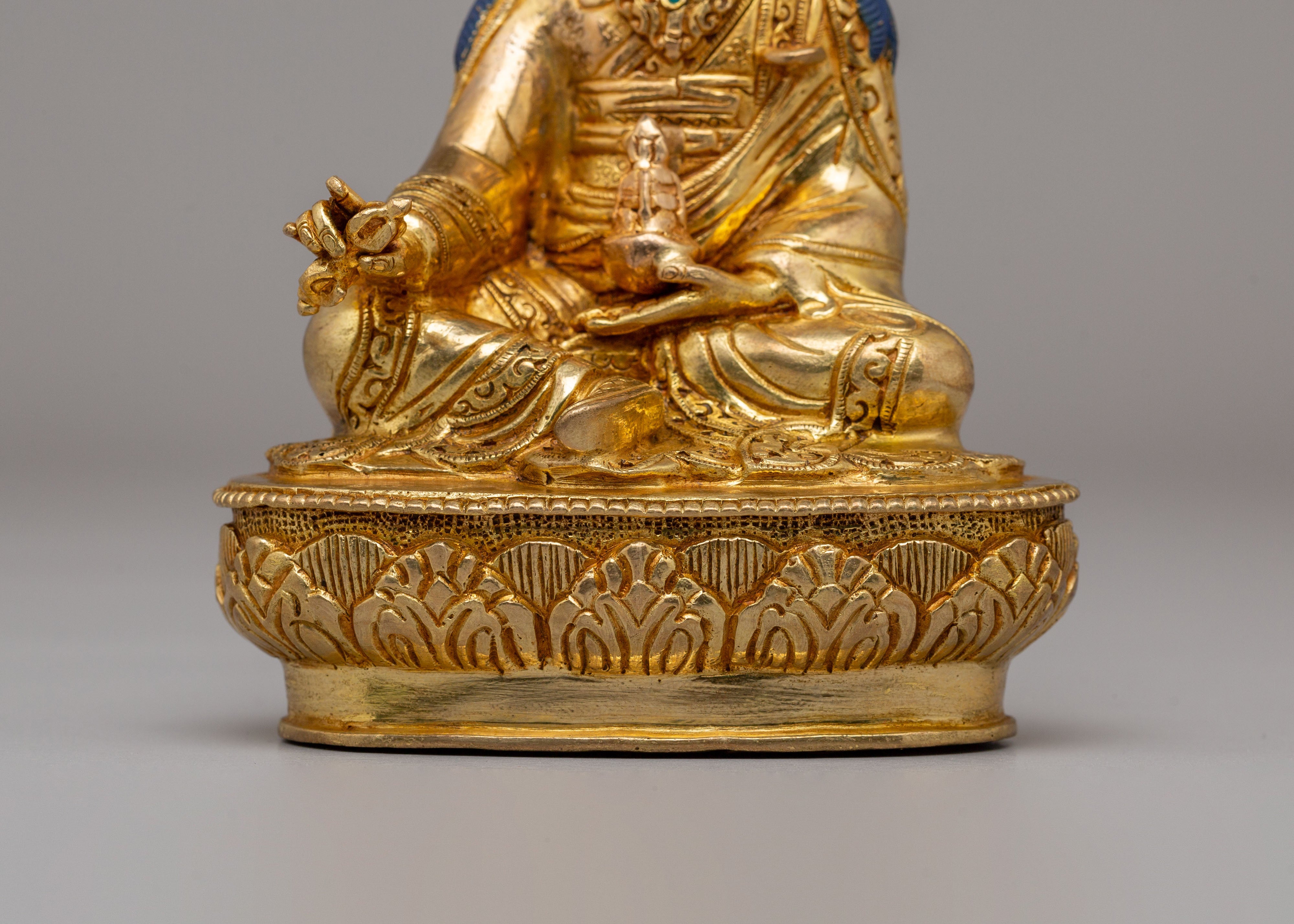 Sacred Padmasambhava Statue | Traditional Artwork