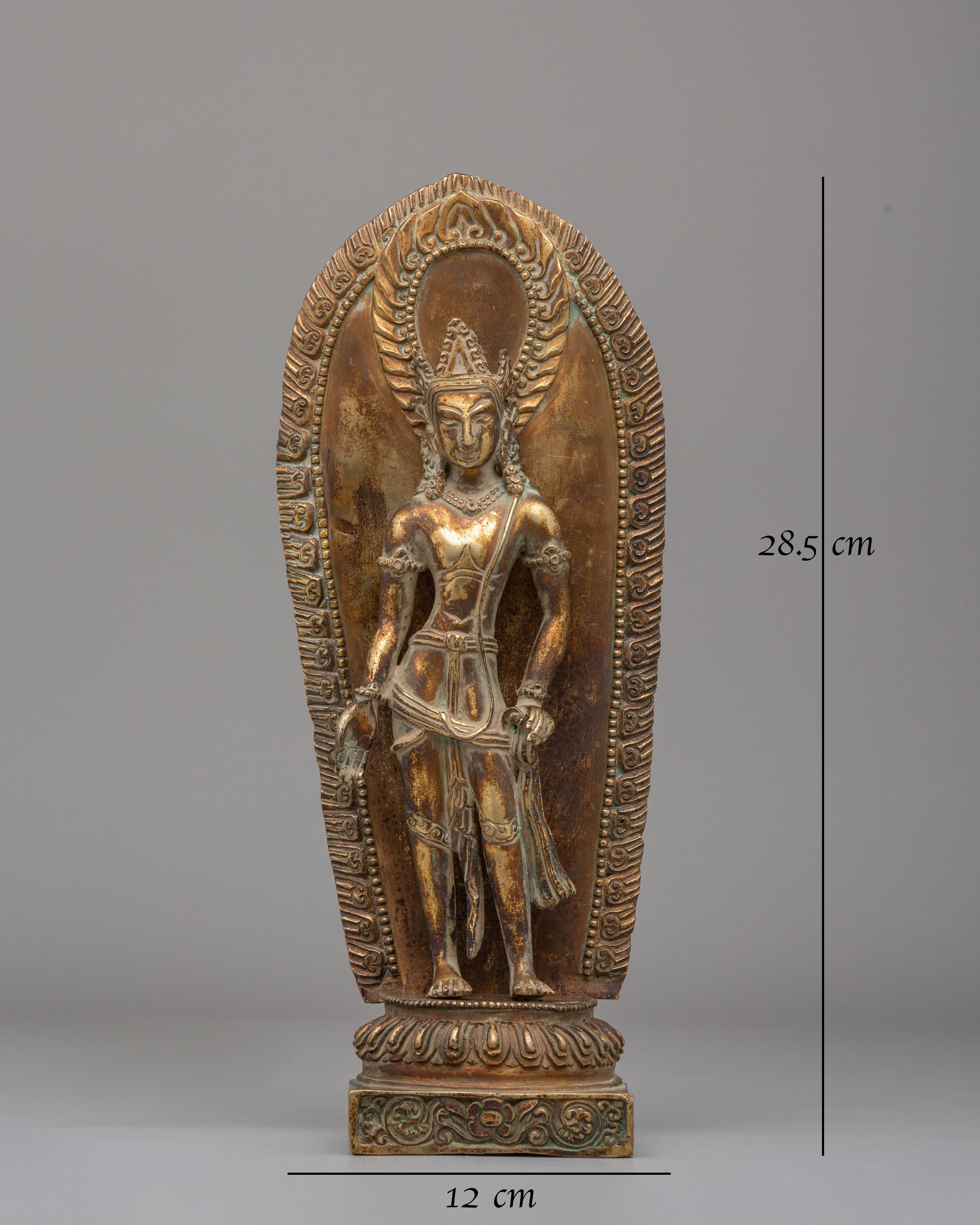 Tibetan Padmapani Avalokiteshvara Statue | Bodhisattva of Compassion