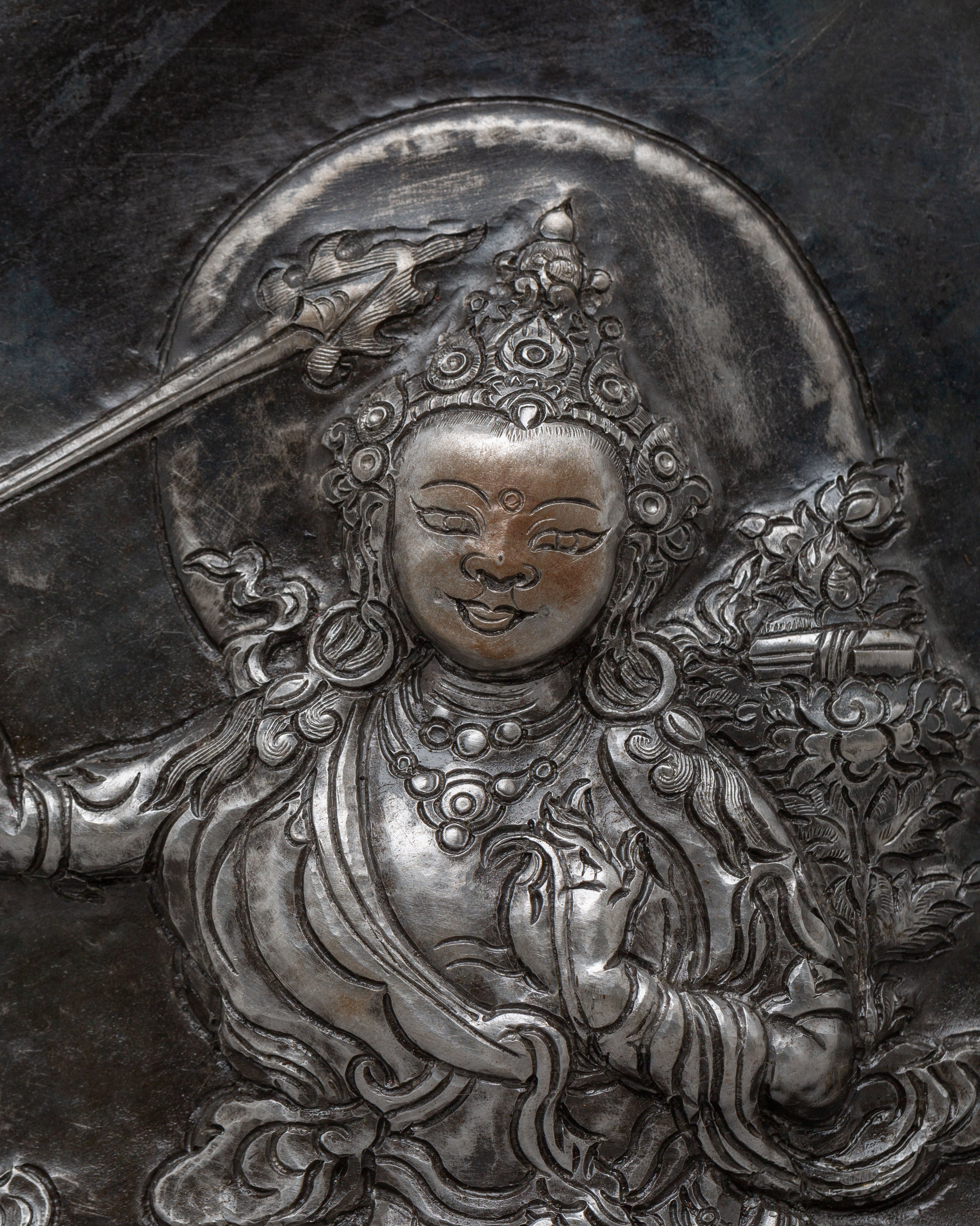 Sacred Manjushri Buddha Wall Hanging | Artwork for Your Space