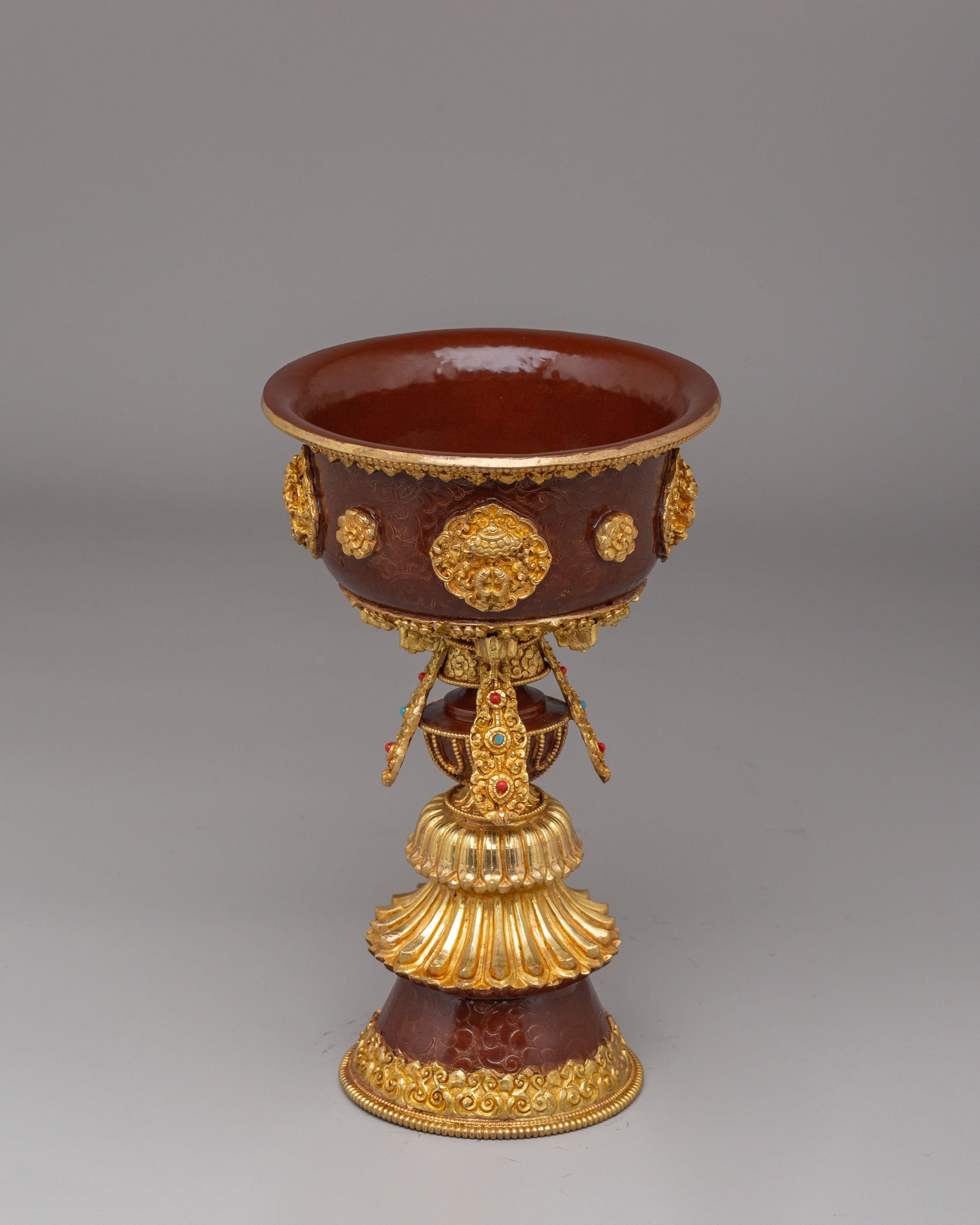 Himalayan Butter Lamp for Ritual | Tibetan Buddhist Light Offering