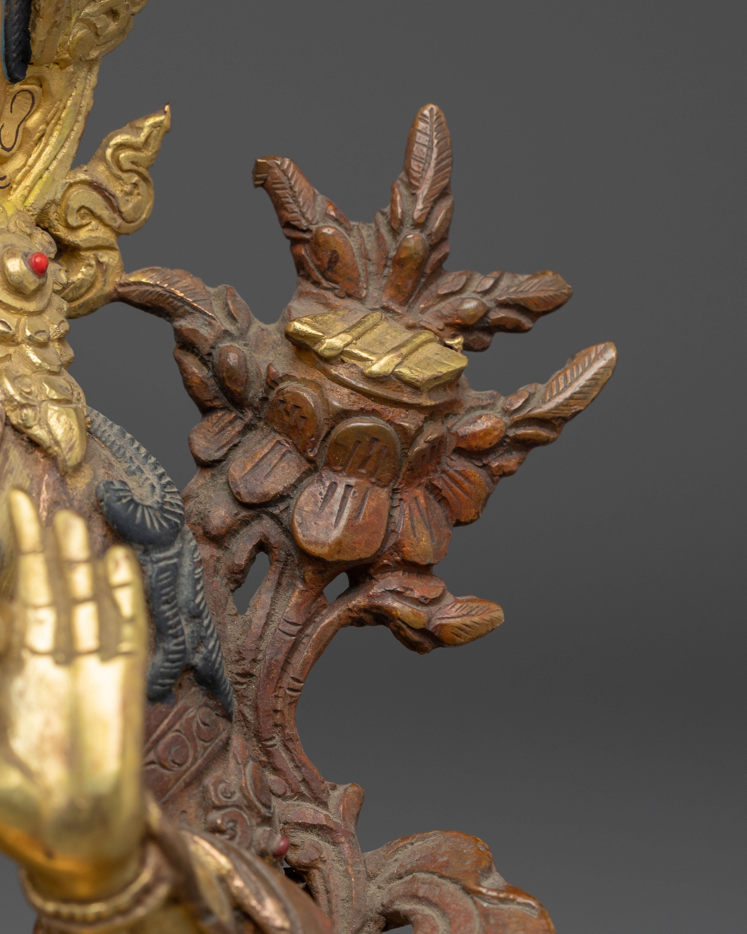 Manjushri With Flaming Sword Statue | A Symbol of Wisdom