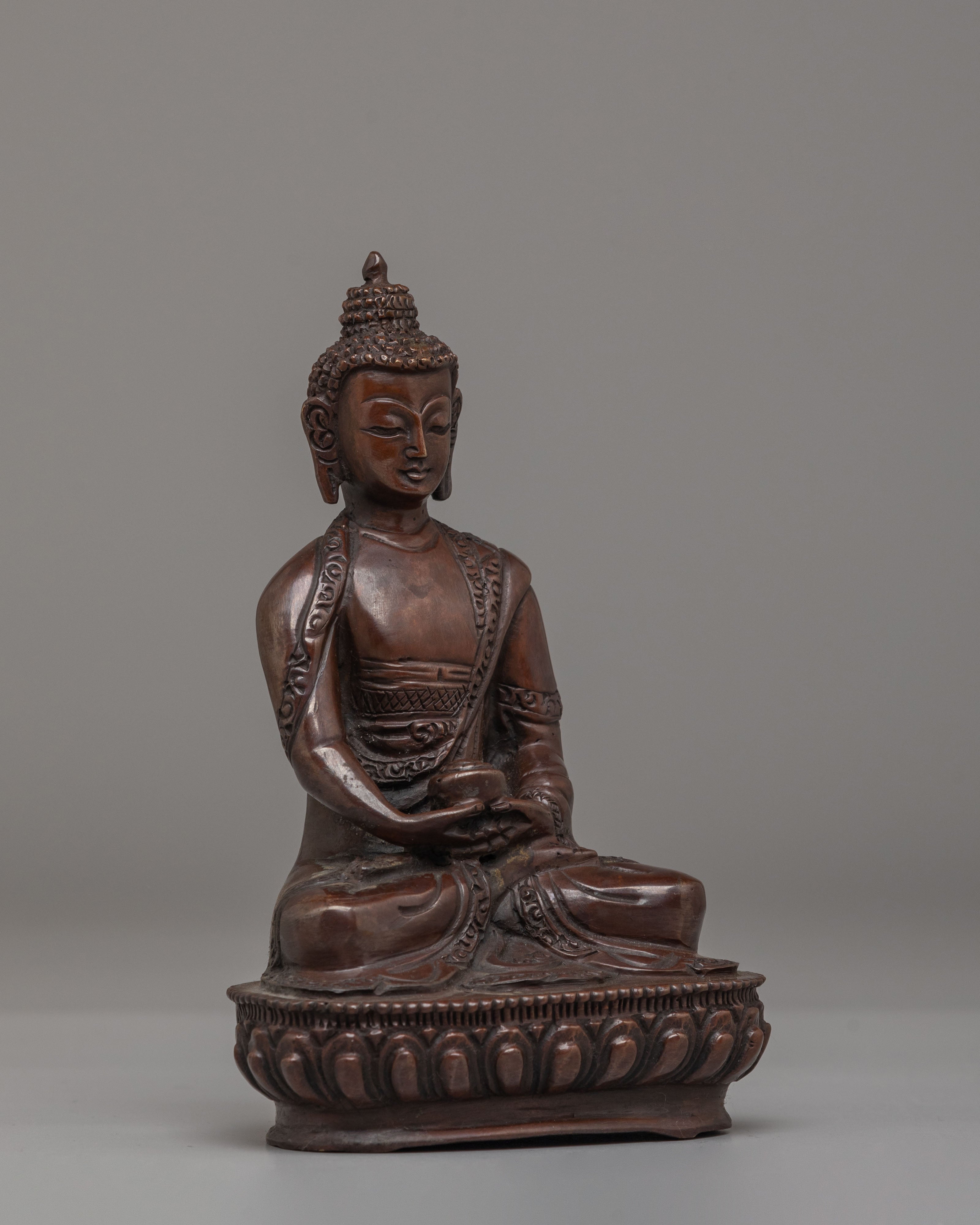 Sacred Tibetan Amitabha Buddha Statue | Symbol of Infinite Light and Compassion