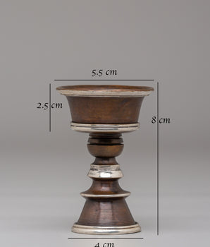 Handmade Buddhist Butter Lamp | Offerings for Meditation