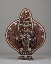 Thousand-Armed Chenrezig Sculpture