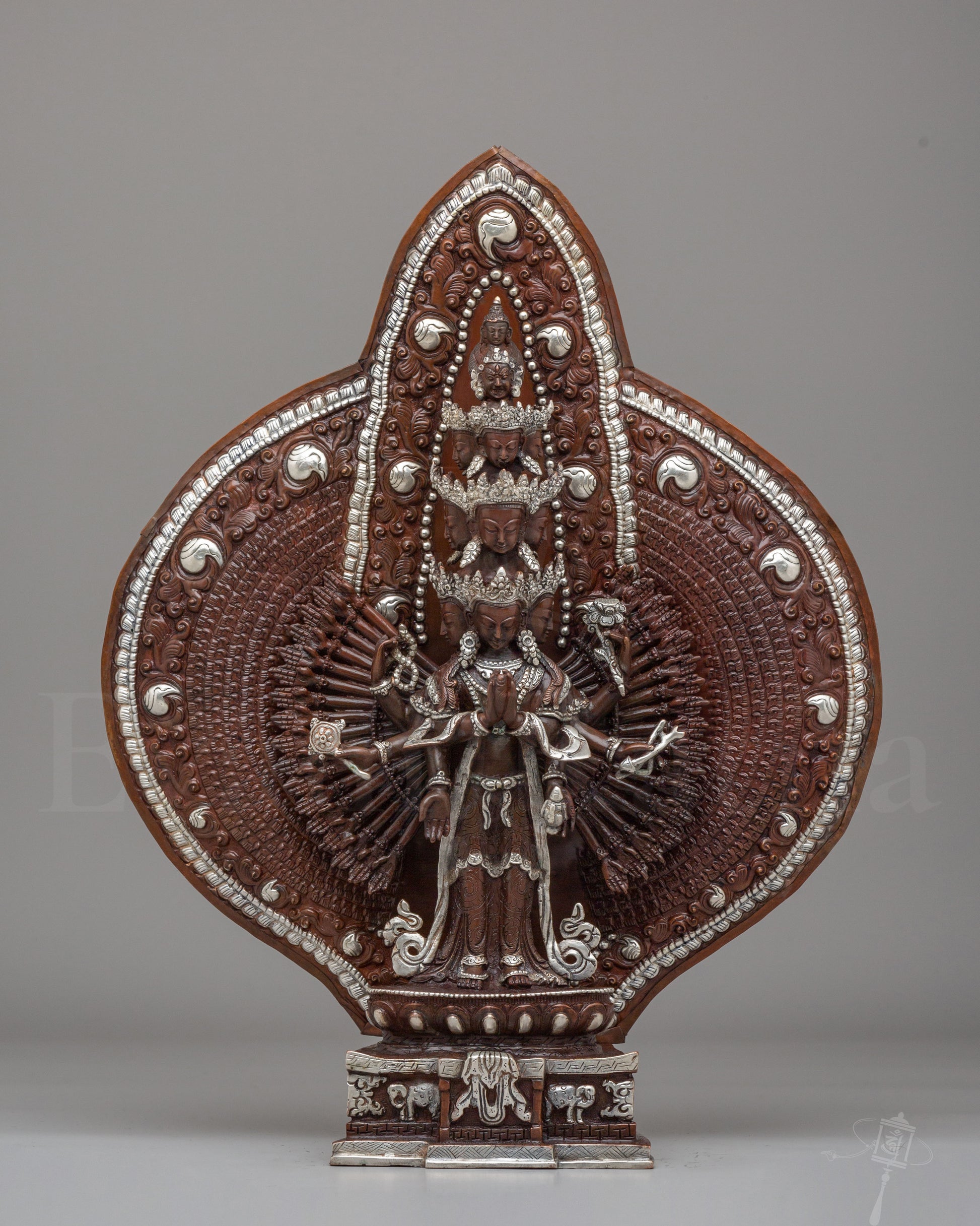 Thousand-Armed Chenrezig Sculpture