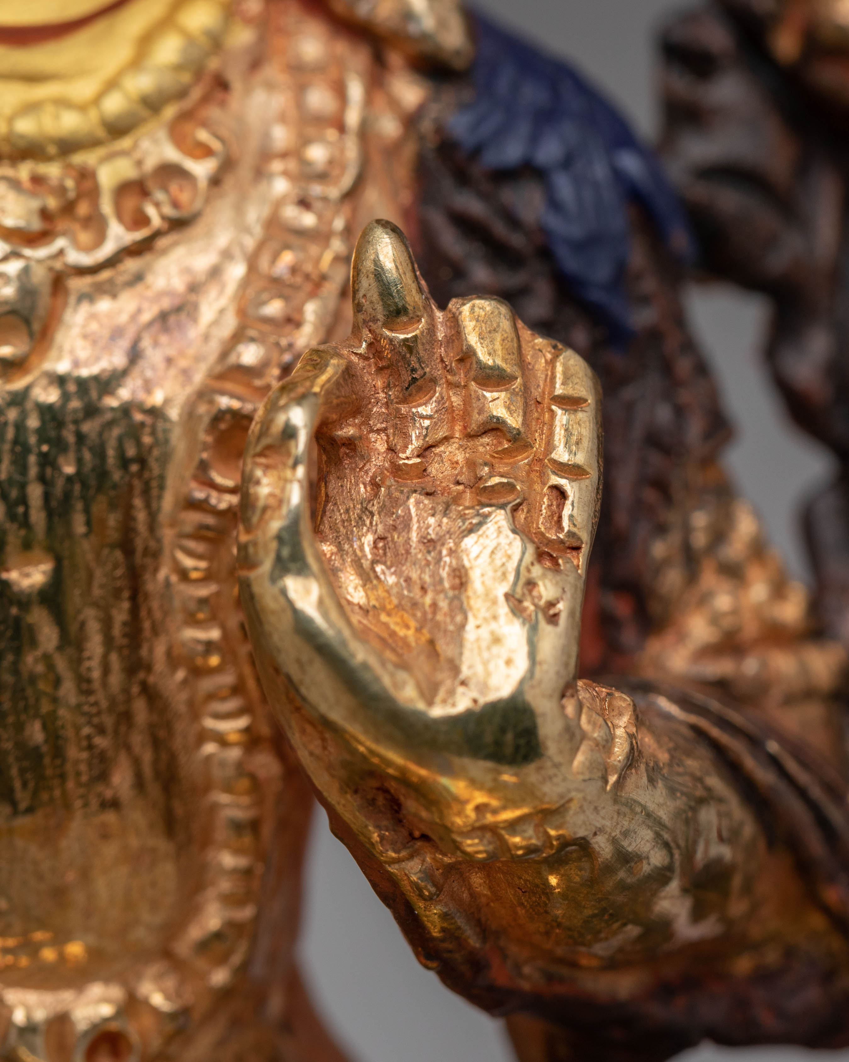 Manjushri Bodhisattva Copper Statue | Symbol of Wisdom and Knowledge