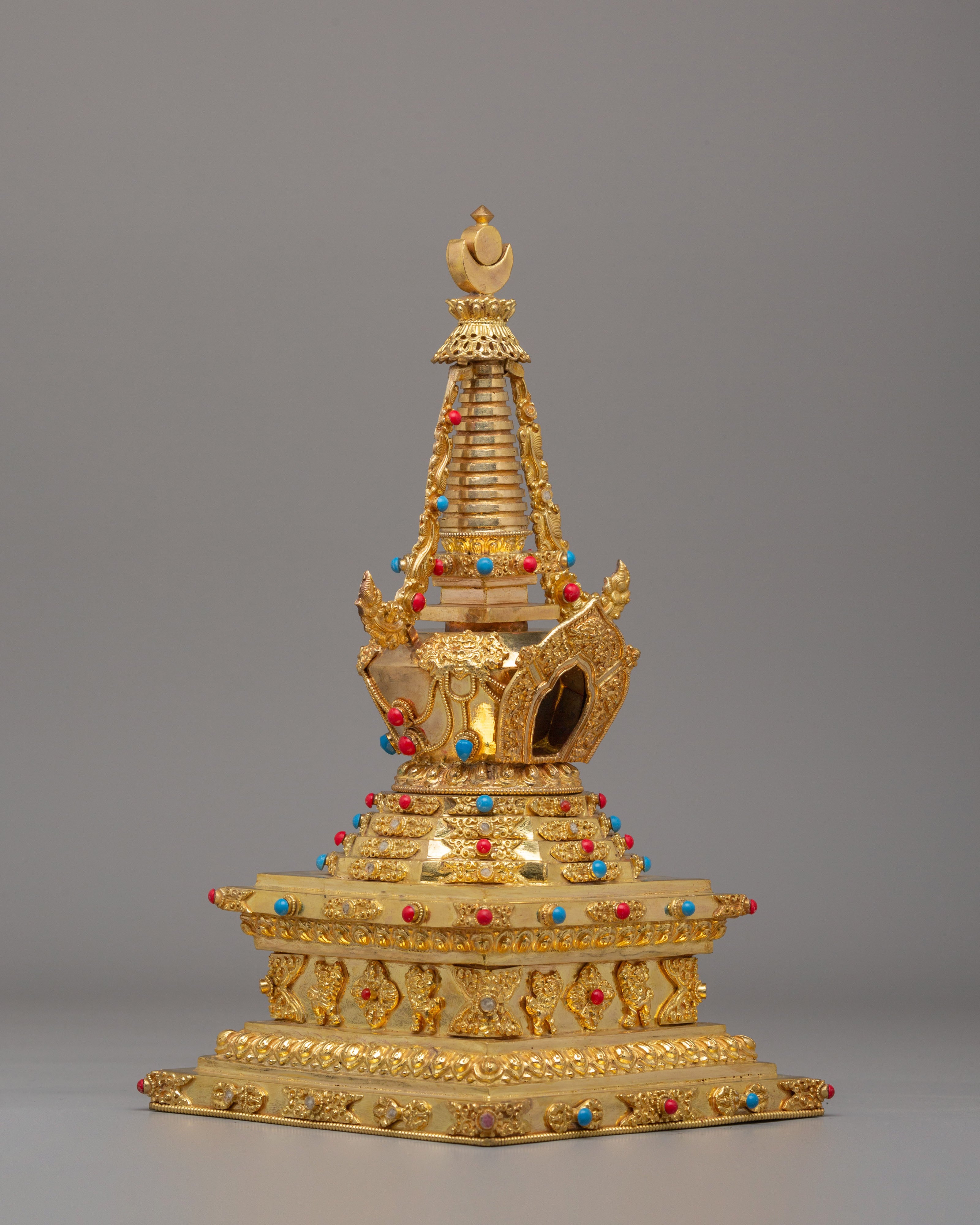 Handmade Altar Reconciliation Stupa | Buddhist Spiritual Decor