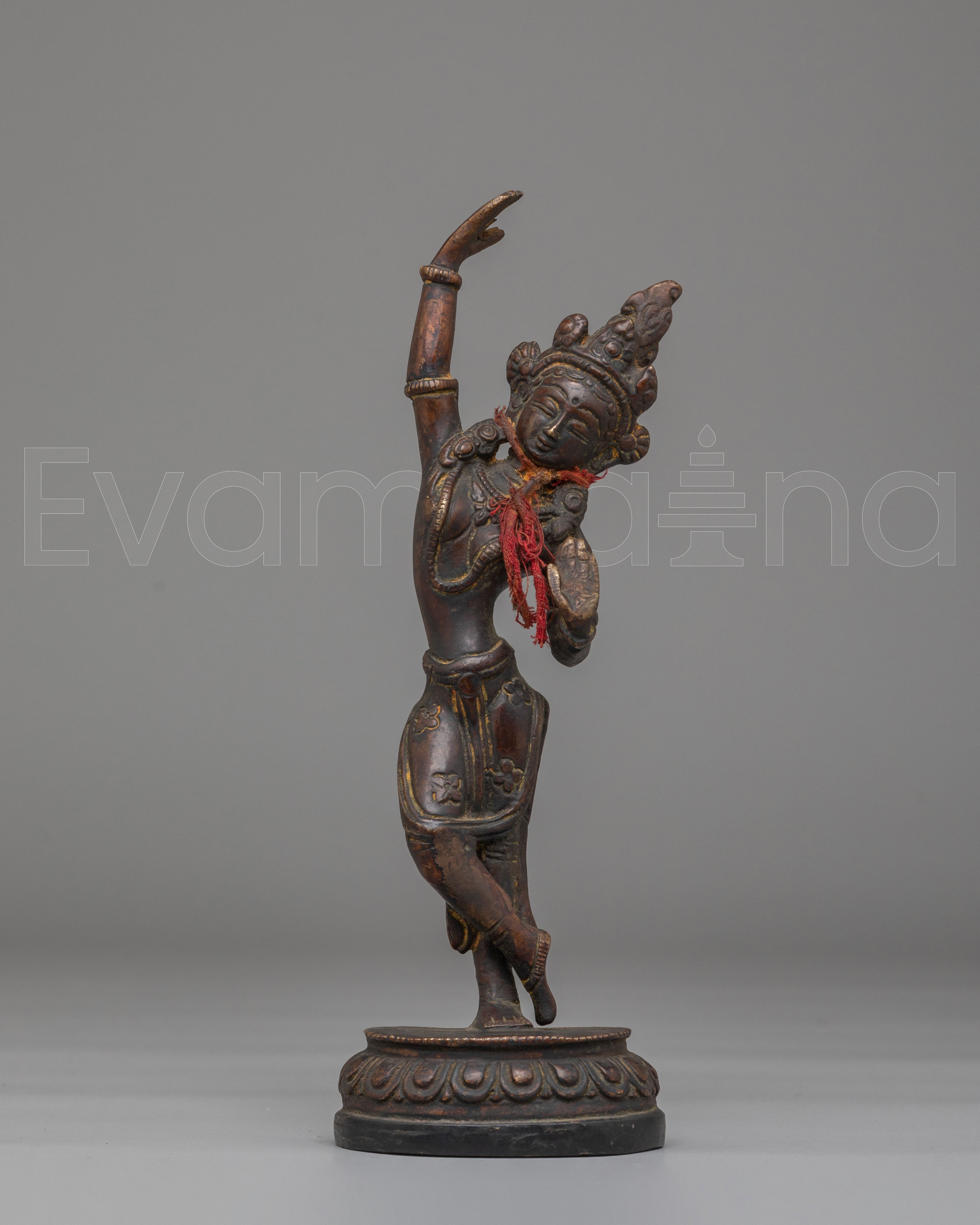 Handmade Maya Devi Statue | Brass Statue with Antique Finishing