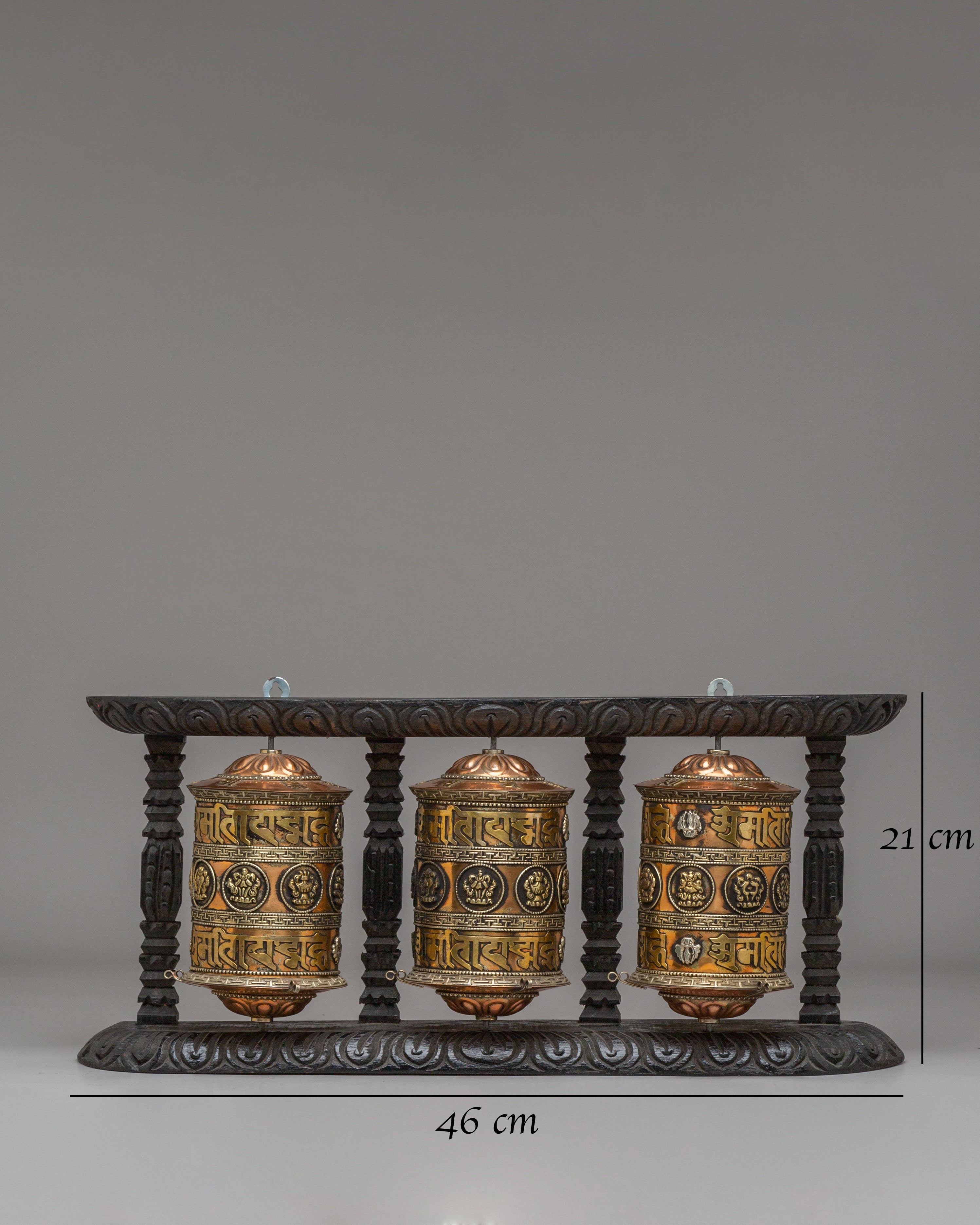 Handmade Mantra Prayer Wheel | Meditation Tool for Inner Peace