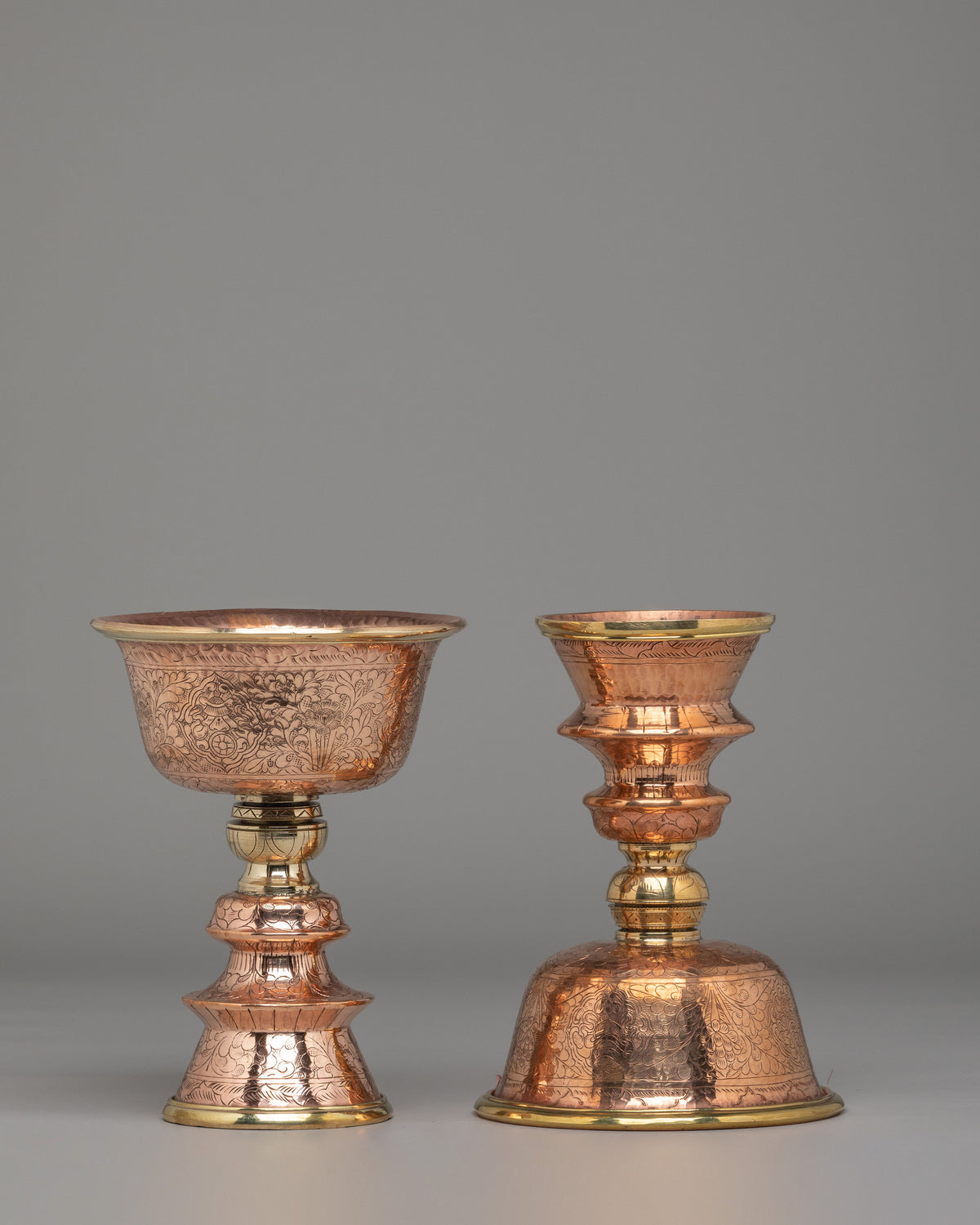 Buddhist Butter Lamp for Ritual | Offering Light to Deities