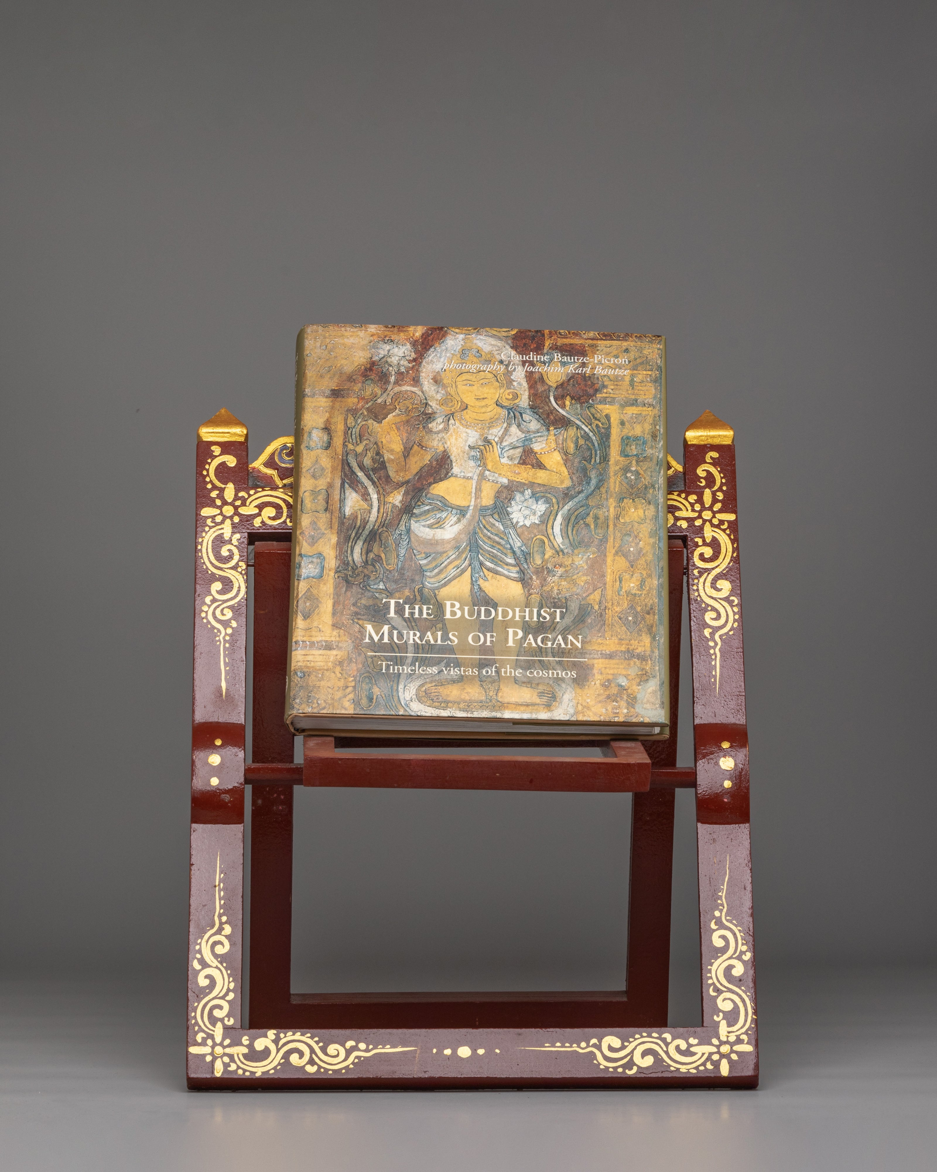 Decorative Book Stand | Handcrafted Spiritual Decor