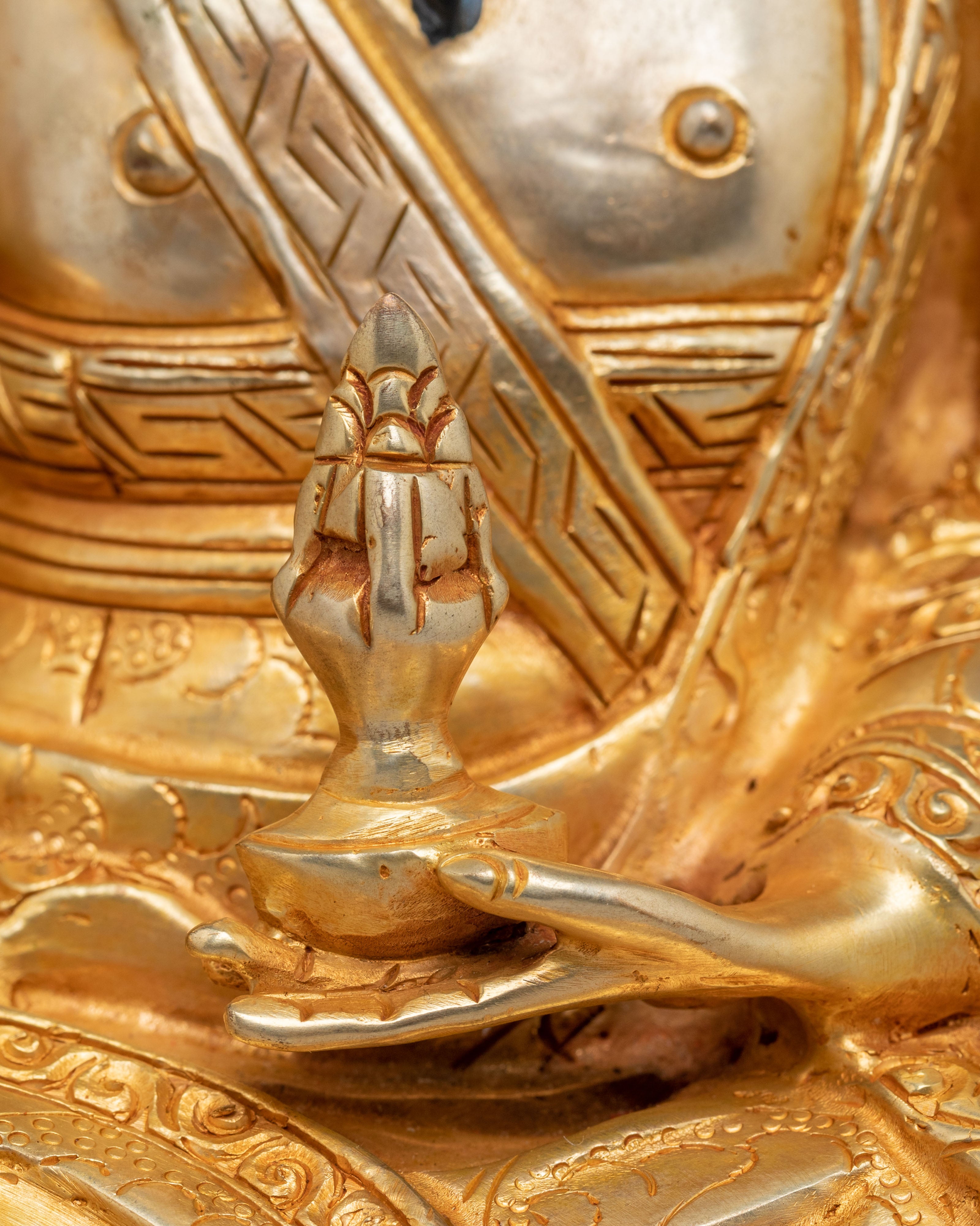Guru Shapdum Buddhist Sculpture | Handcrafted Spiritual Statue