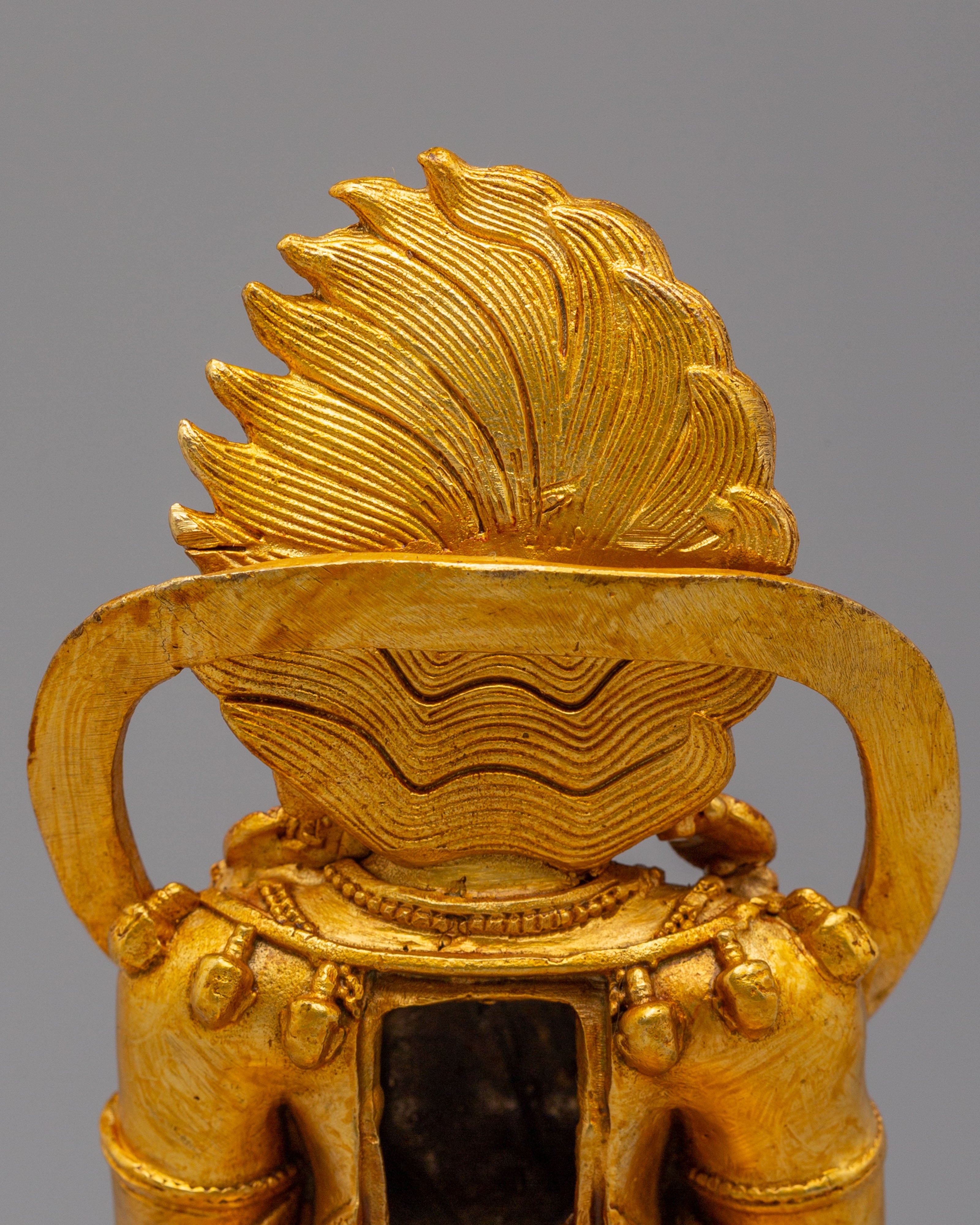 Traditional Buddhist Mahakala Sculpture | Symbol of Power & Protection
