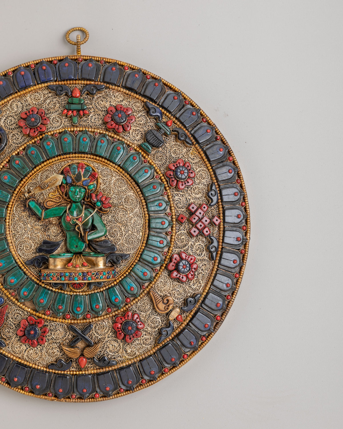 Traditional Manjushri Wall Decor | Spiritual Home Decor