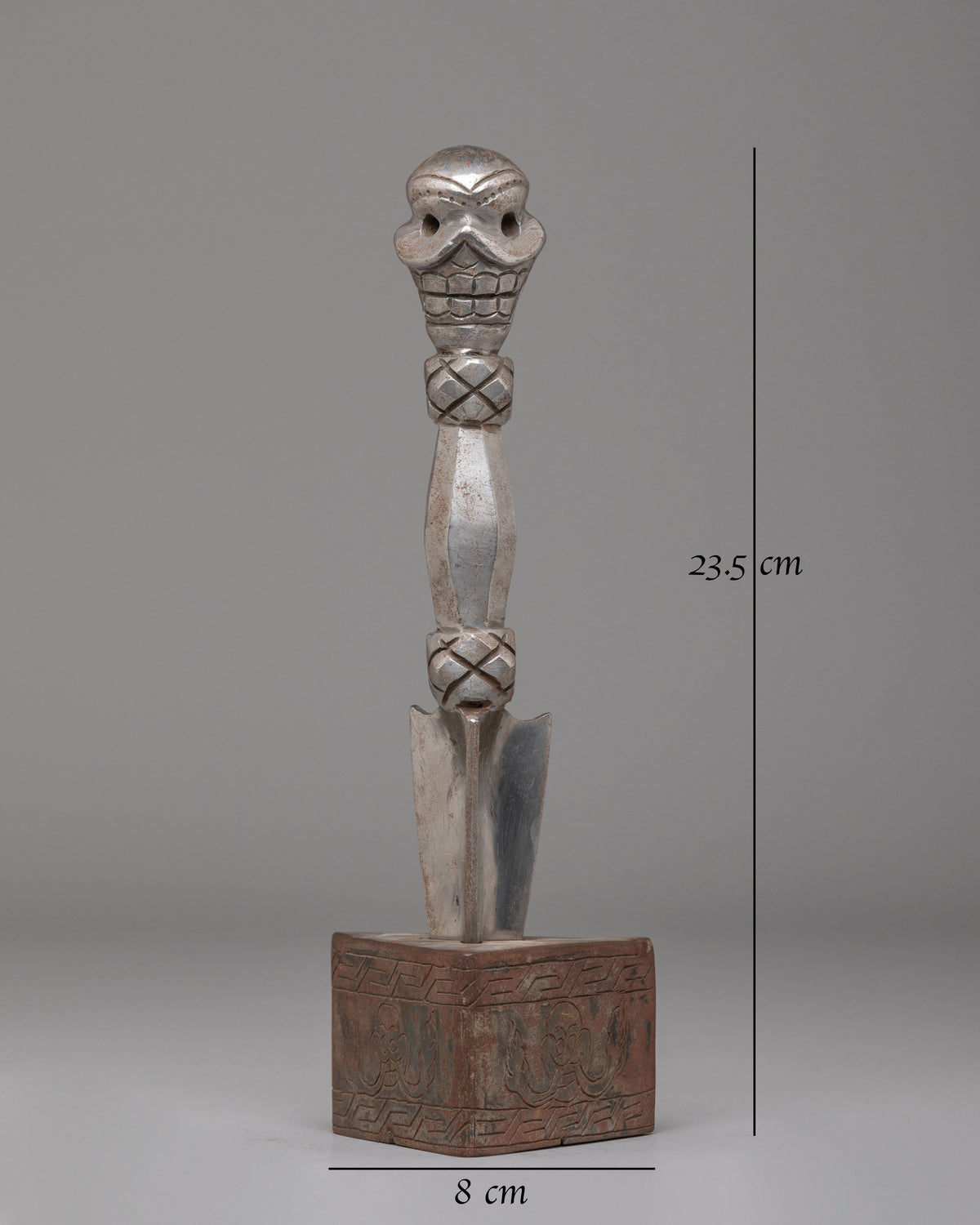 Phurba Sacred Dagger | Handcrafted Iron Buddhist Ritual Implement