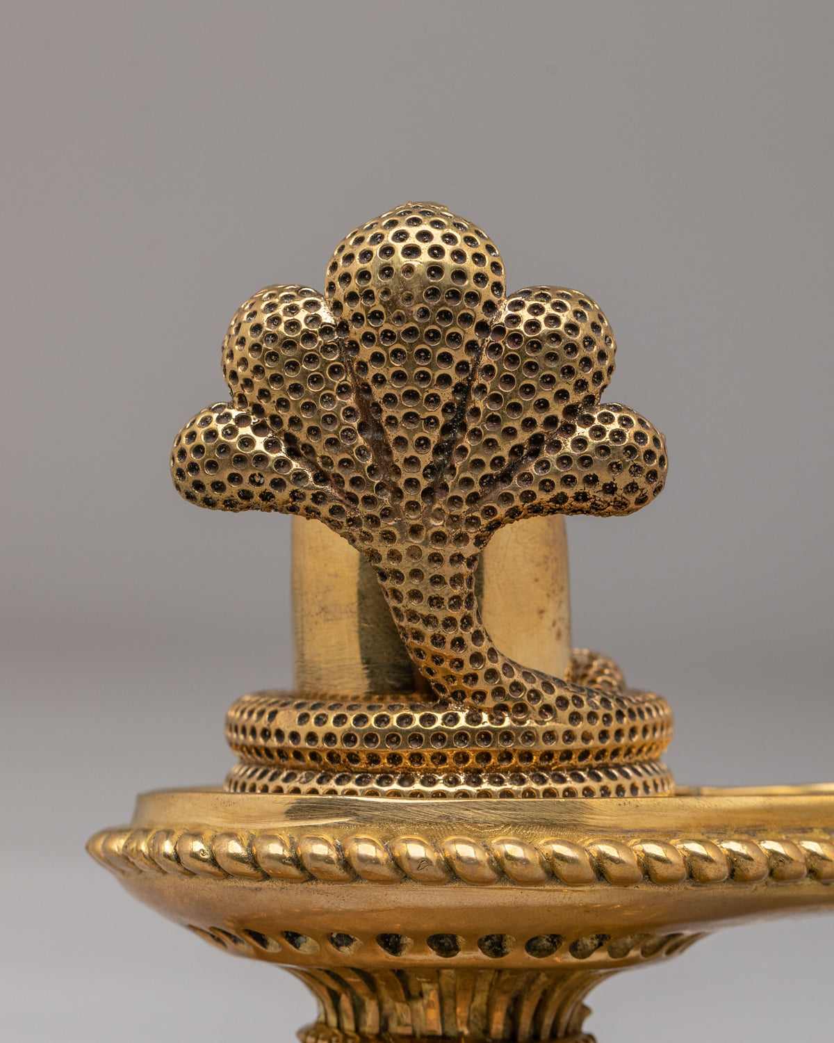 Handmade Shiva Linga  Sculpture | Sacred Hindu Deity Artwork