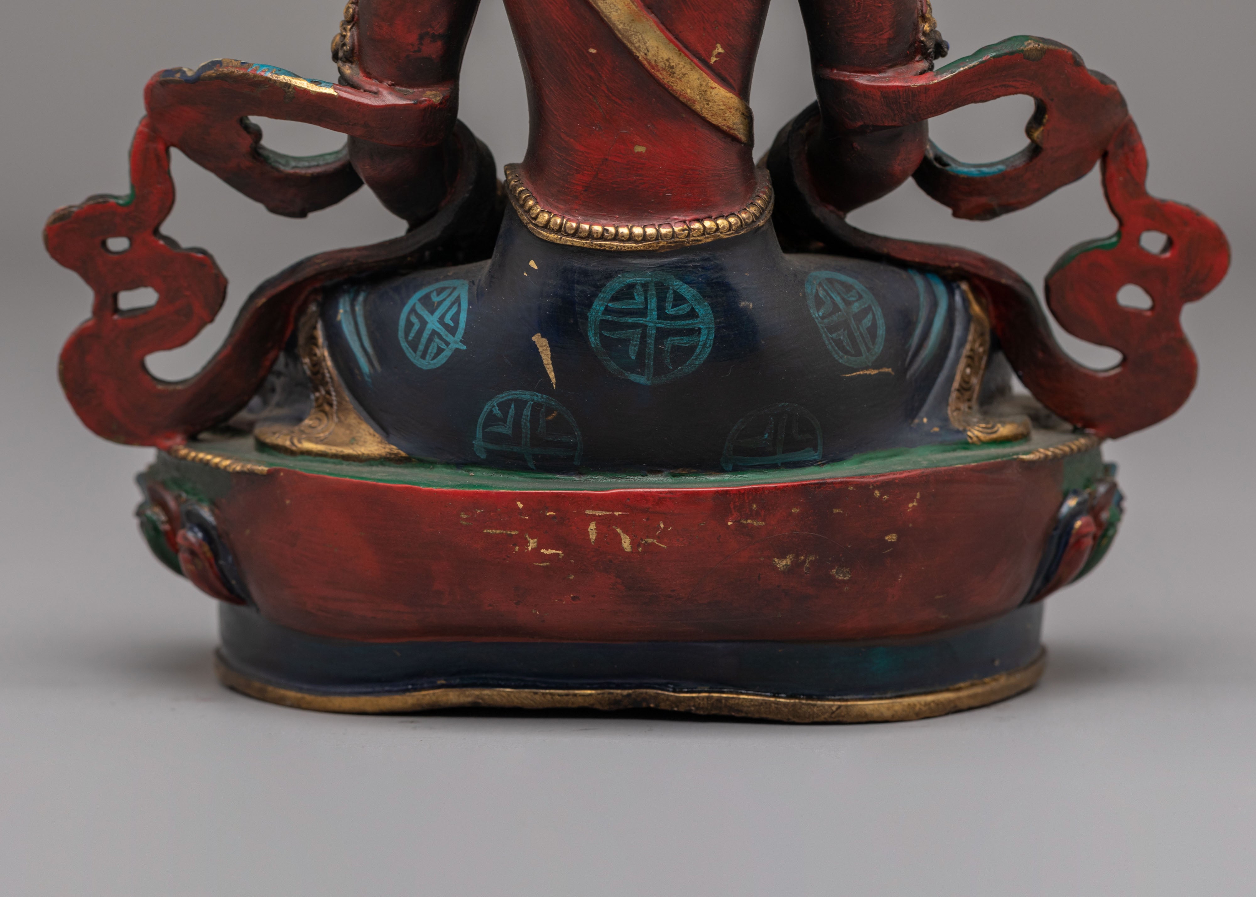 Handmade Amitayus Sculpture | Tibetan Deity of Longevity