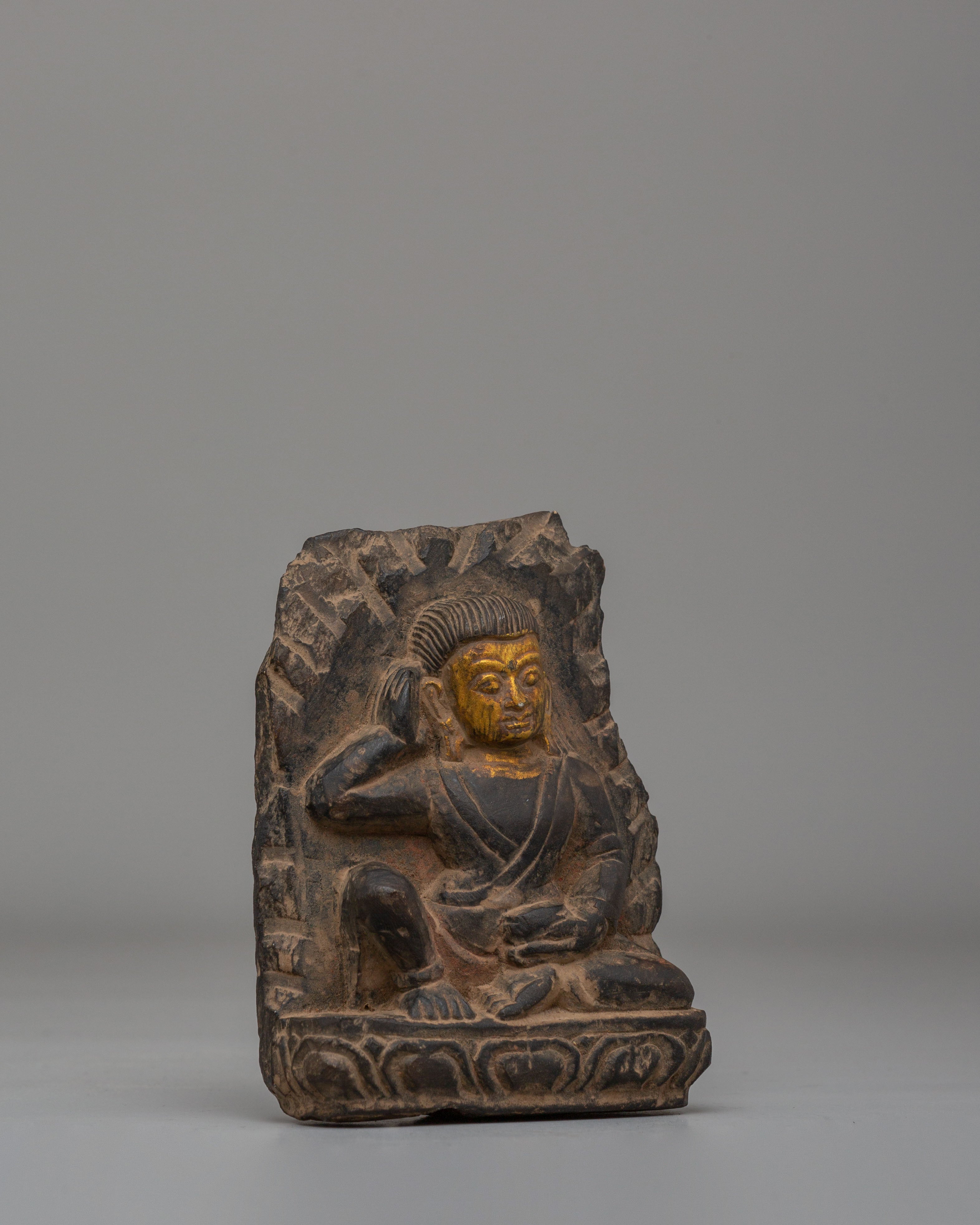 Handcrafted Milarepa Figurine | Tibetan Yogi Statue