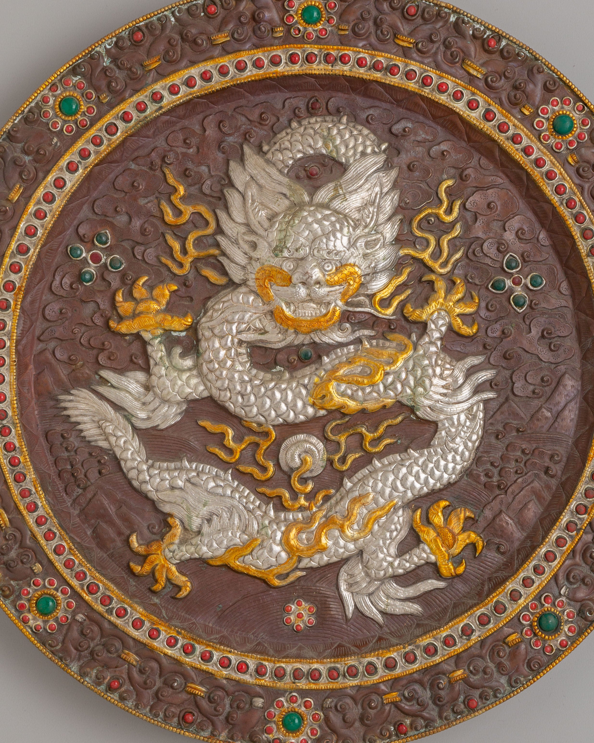 Protective Dragon Wall Hanging | Dragon Art for Spiritual Home Decor