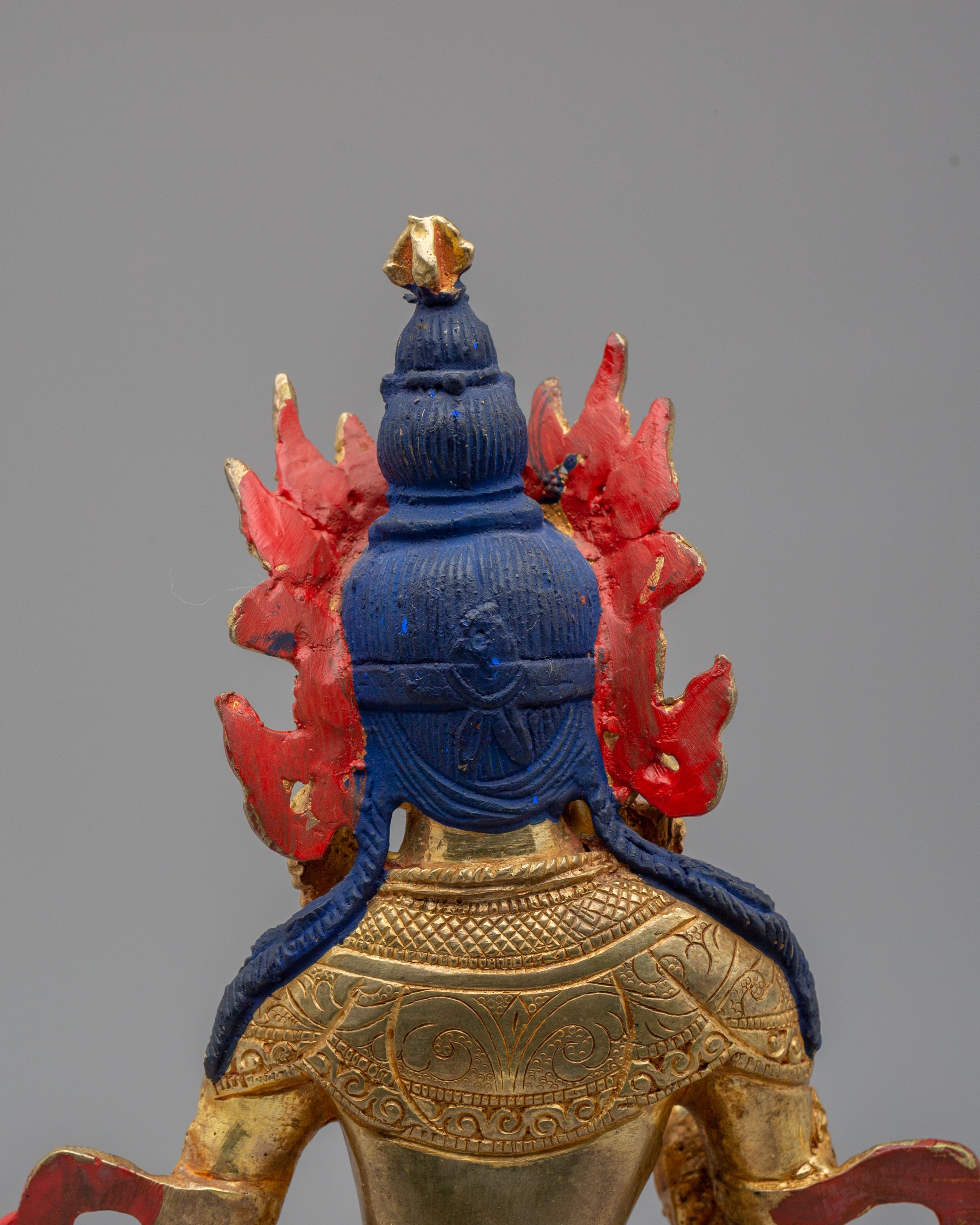Vajrasattva Statue For Home Shrine | Tibetan Buddhist Deity Figurine