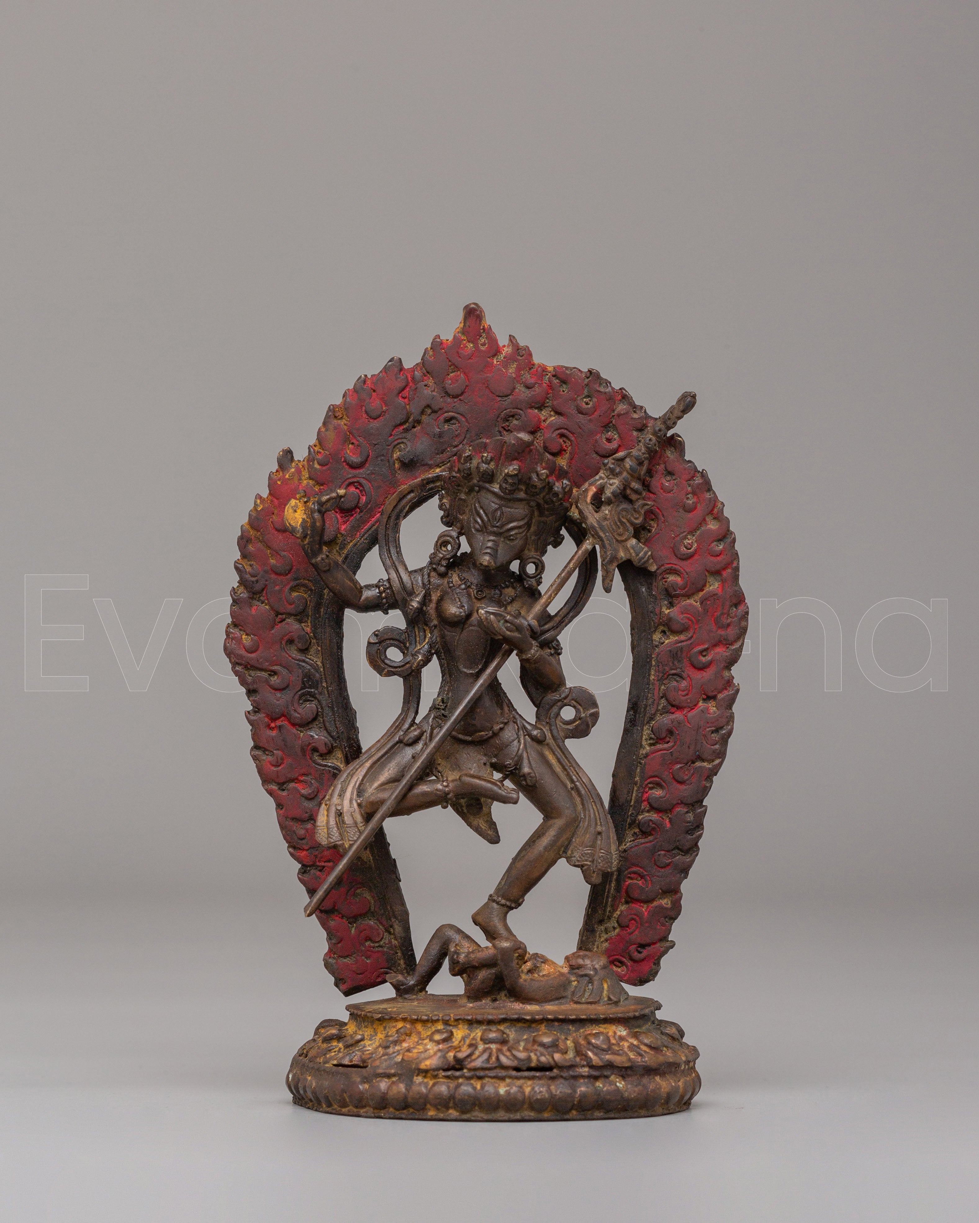 Sacred Simhamukha Statue