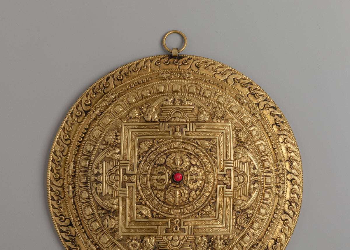 Sacred Bishwo Vajra Wall Hanging | Symbol of Power and Protection