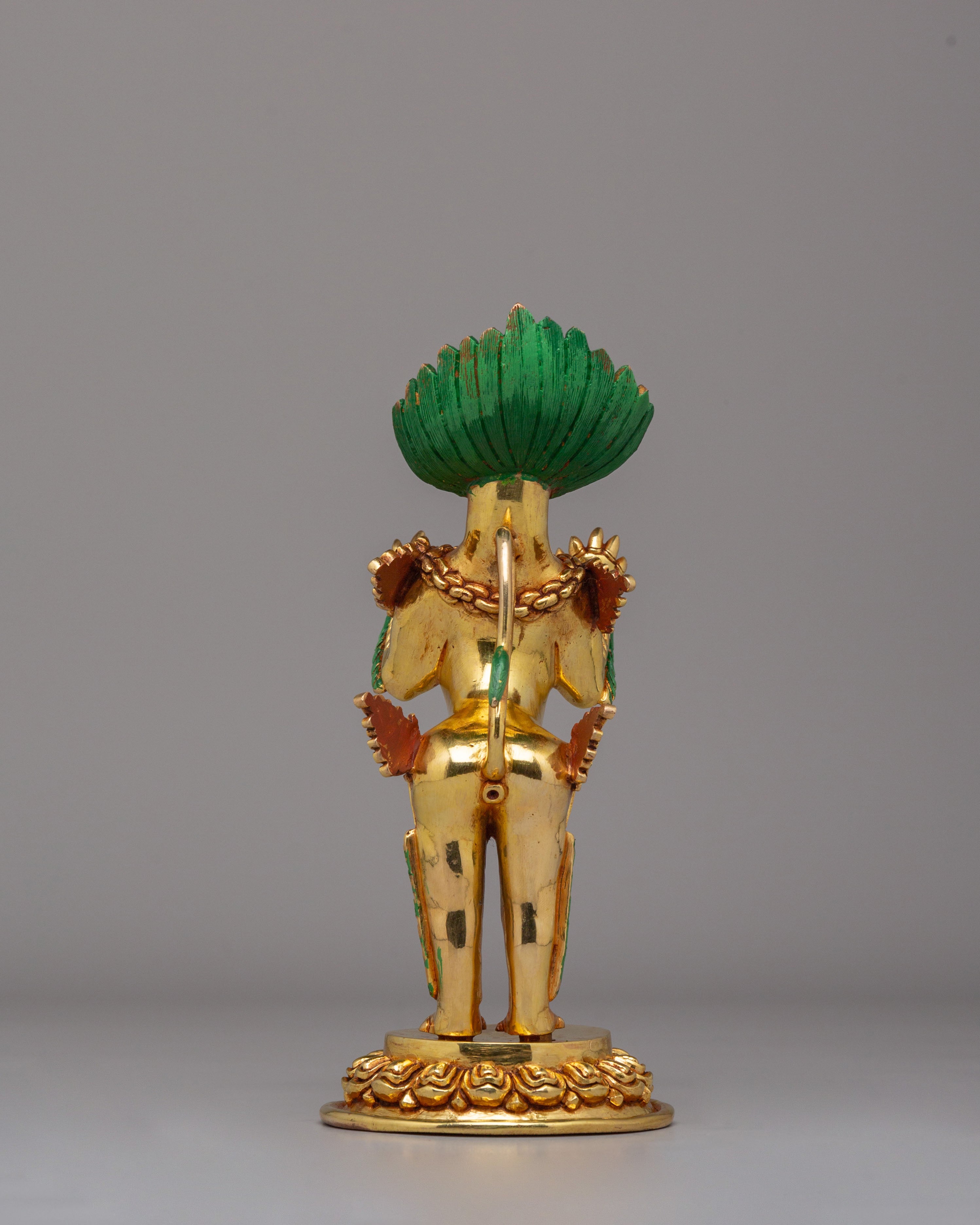 Sacred Tibetan Guardian Lions Set | Traditional Himalayan Lion Figurines