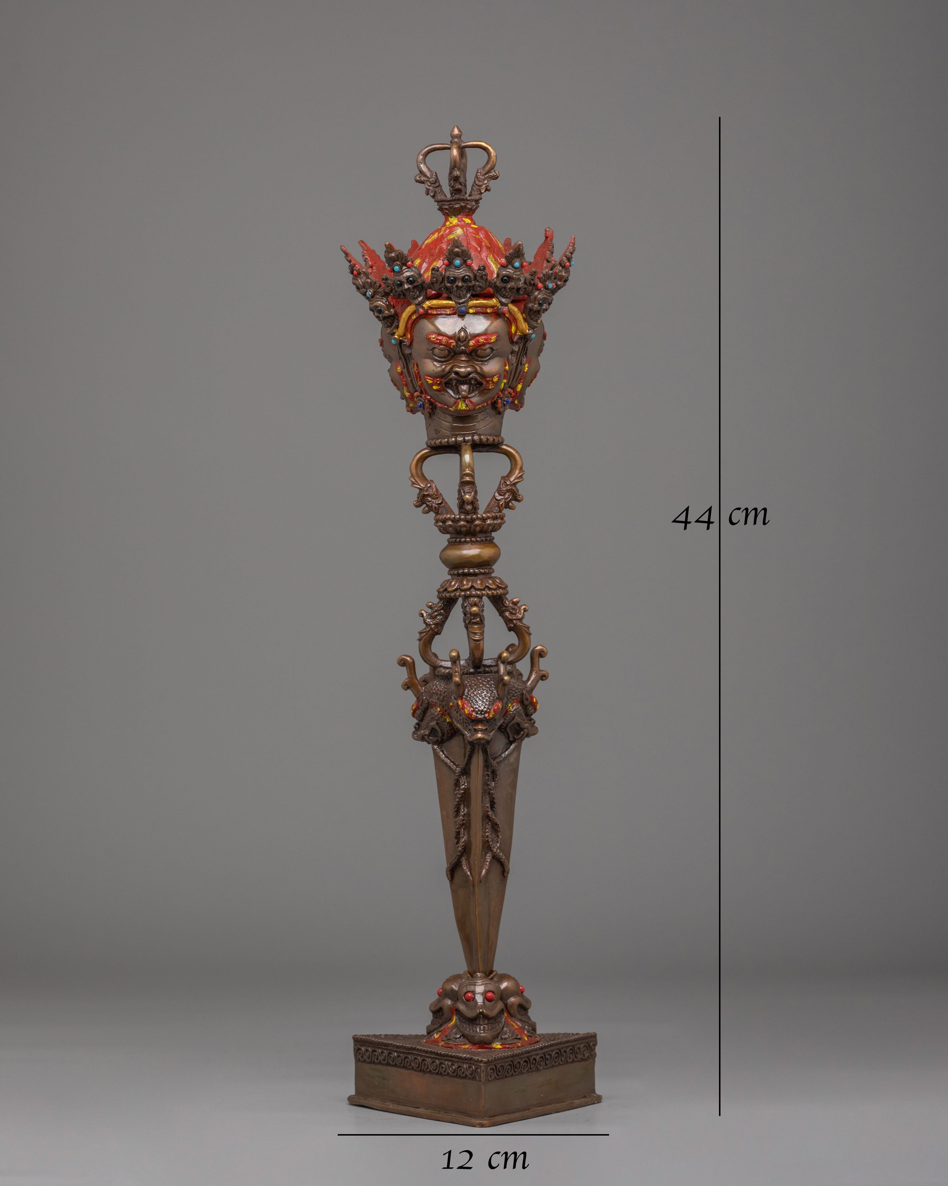Ceremonial Ritual Phurba | A Sacred Buddhist Dagger for Transformation