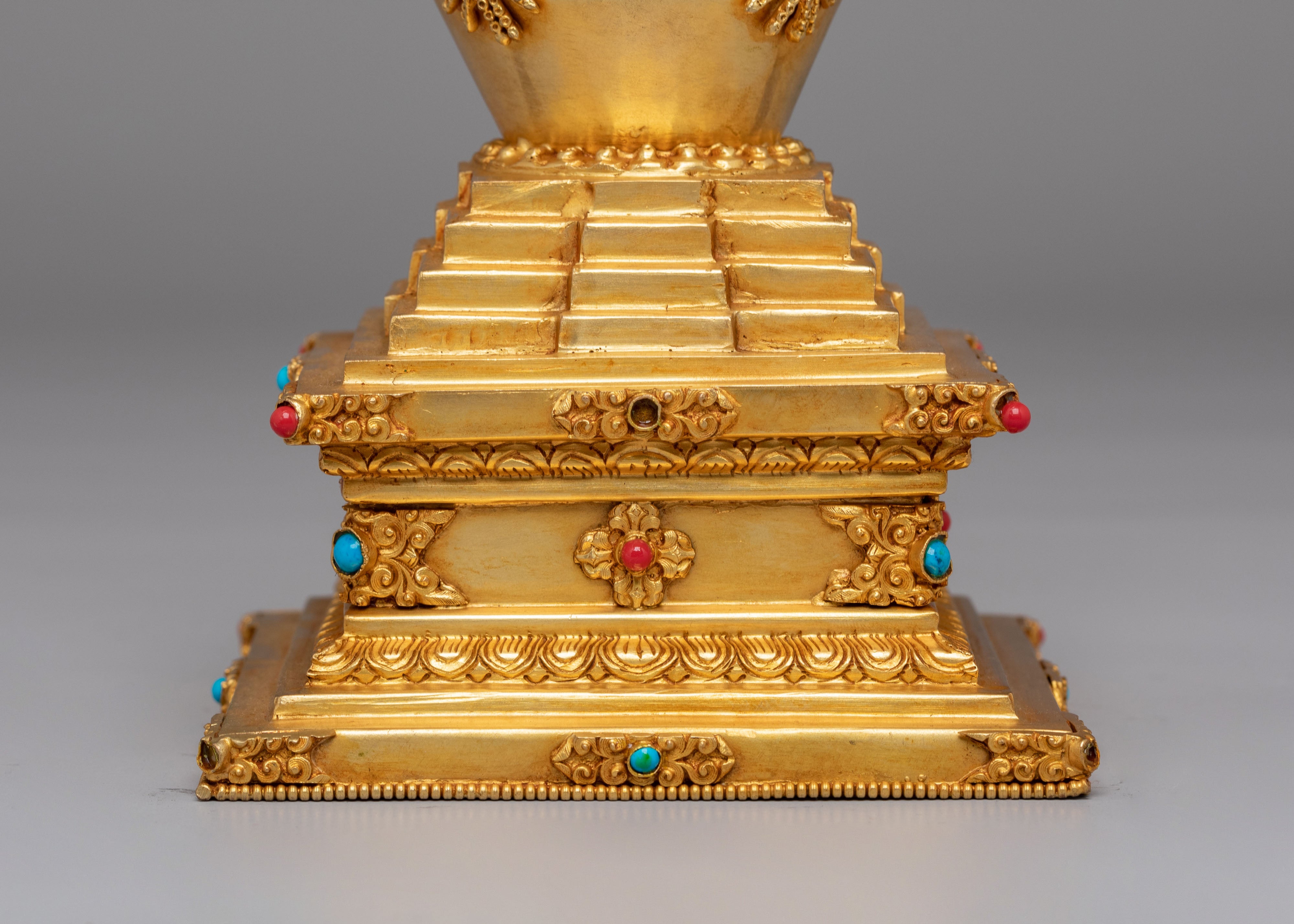 Vajrayana Altar Great Miracles Stupa | A Sacred Symbol of Enlightenment