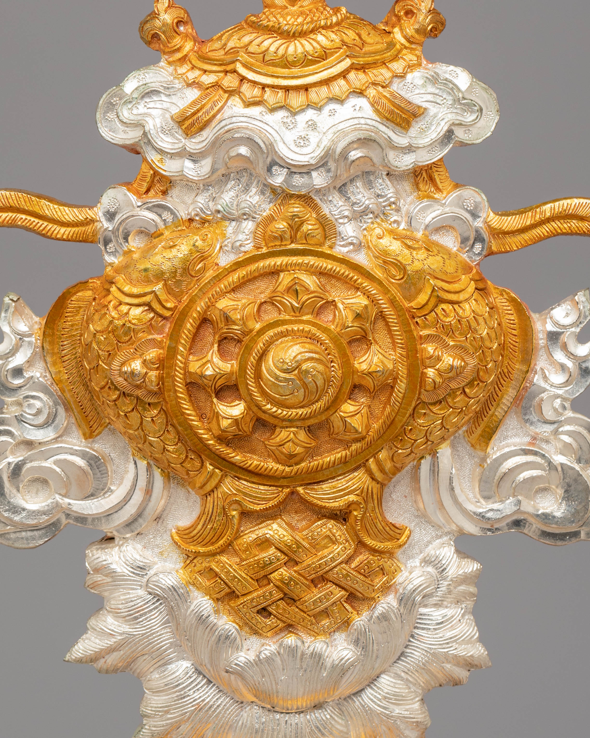 Handmade Buddhist Ritual Auspicious Symbol | Tibetan Symbolic Artwork
