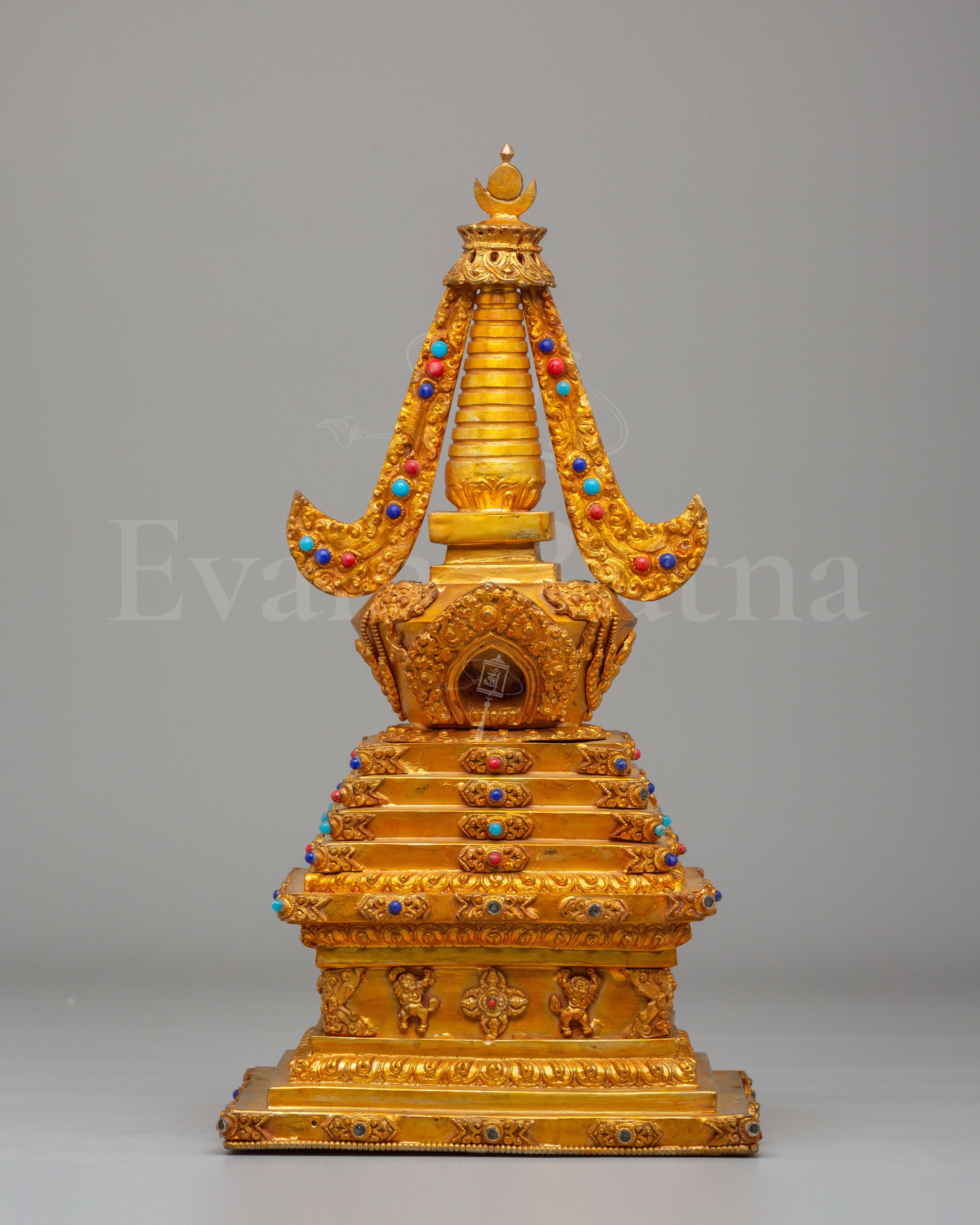 Spiritual Buddhist Enlightenment Stupa 
