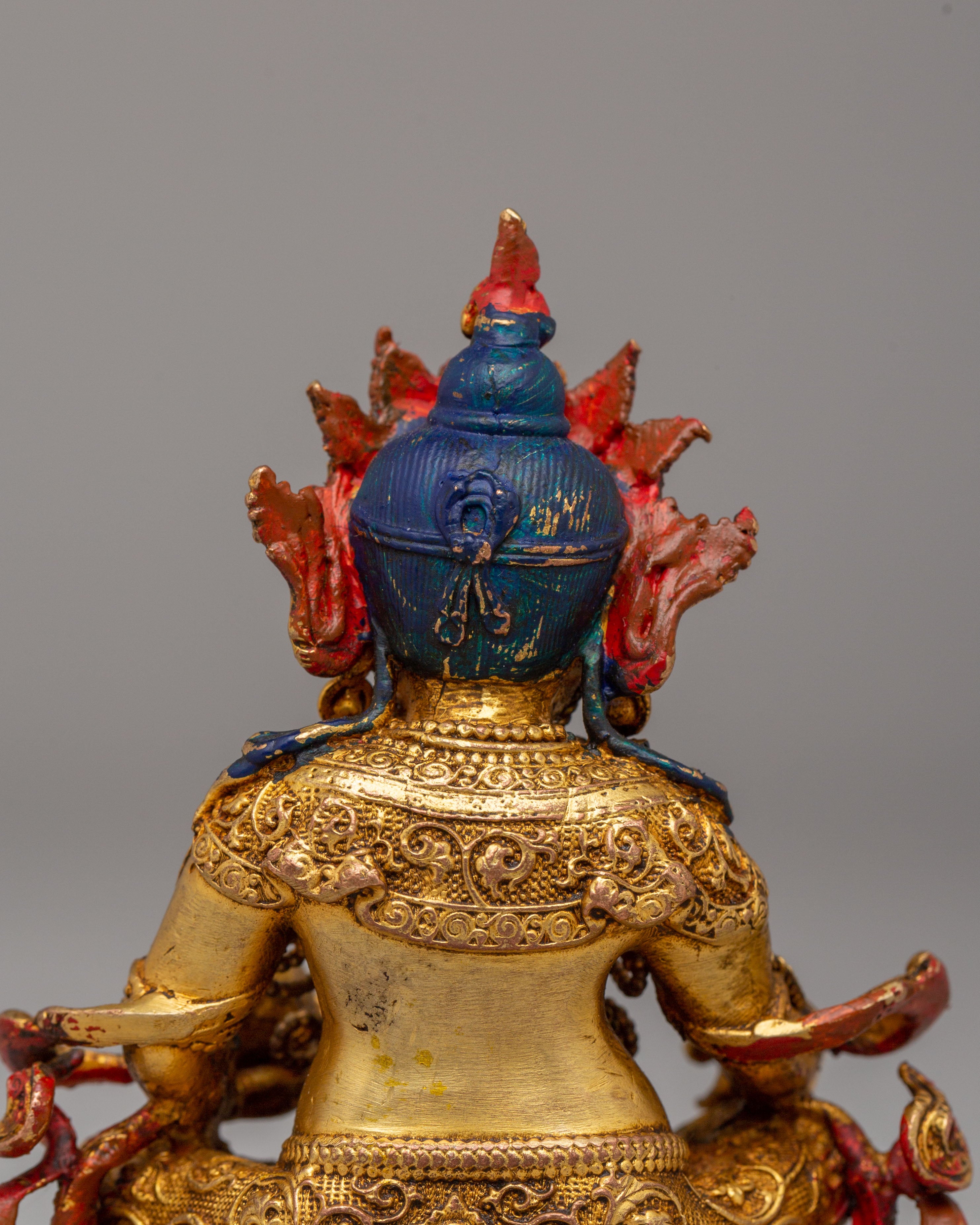 Dzambhala Wealth and Prosperity Deity Statue | Himalayan Artwork